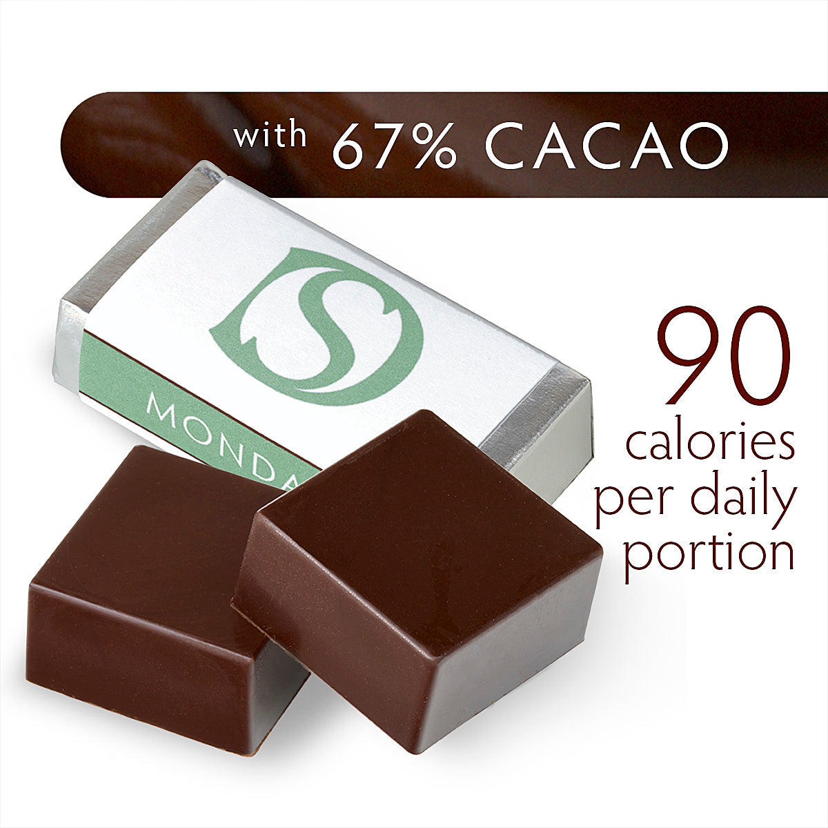 Dark Secret® Gourmet Chocolate Sampler - 5 Premium Varieties, 2 Pack (Perfect for Gifts, Parties & Chocolate Tasting Events)