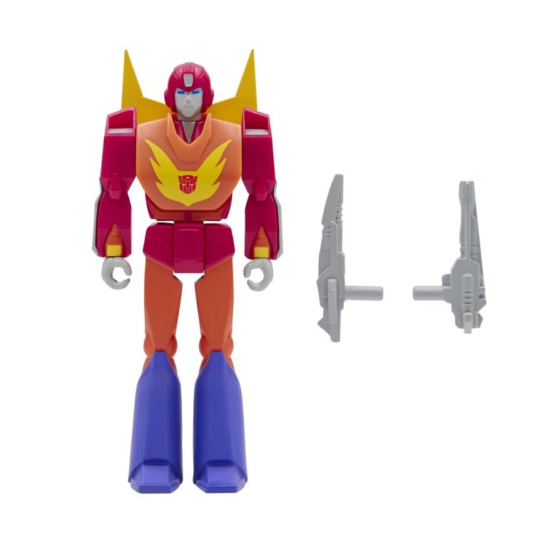 Transformers ReAction Hot Rod Action Figure - Collectible Toy for Fans & Gifts - Perfect for Display, Play, and Movie-Themed Parties