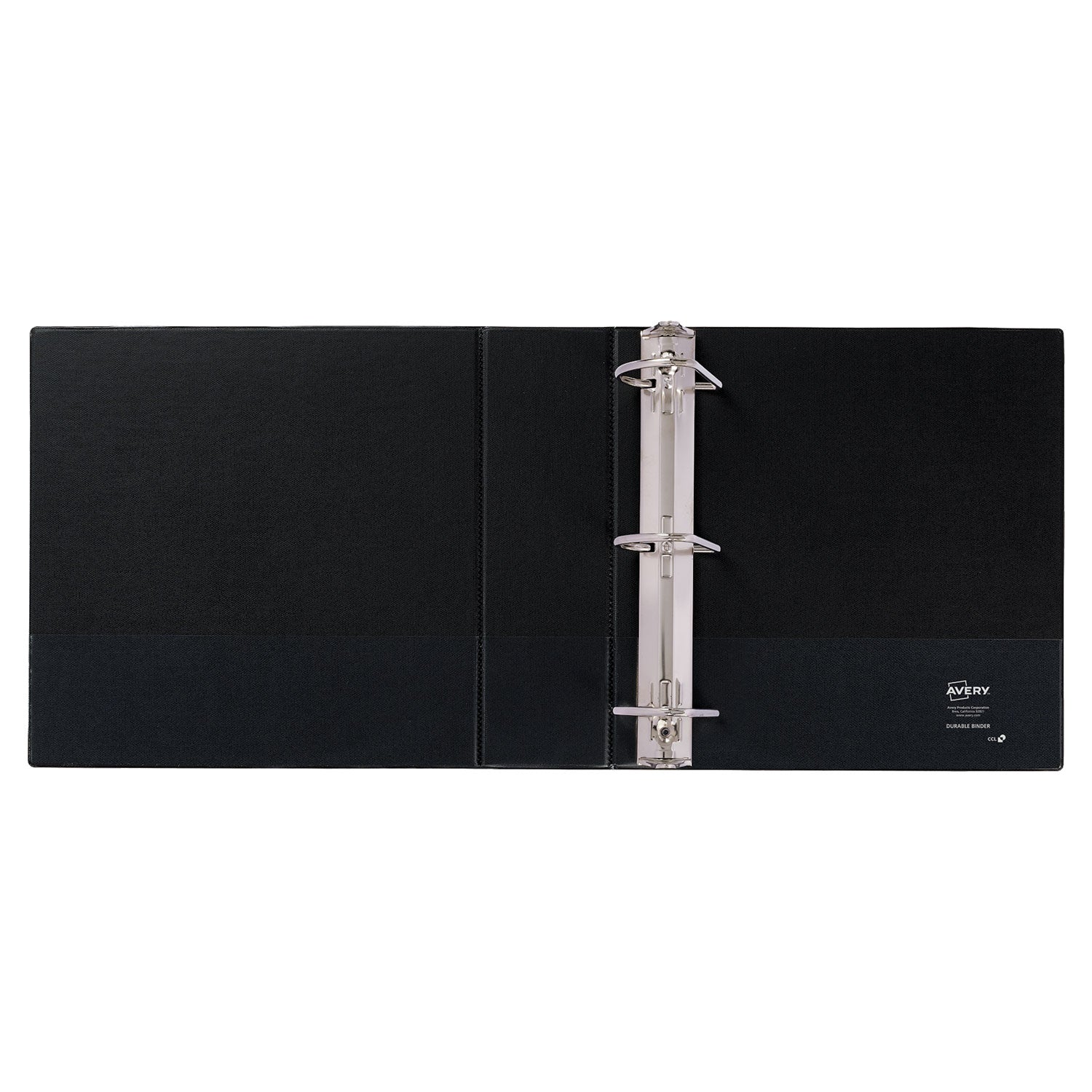 Avery® 3-Ring Durable Non-View Binder with DuraHinge Technology - 3