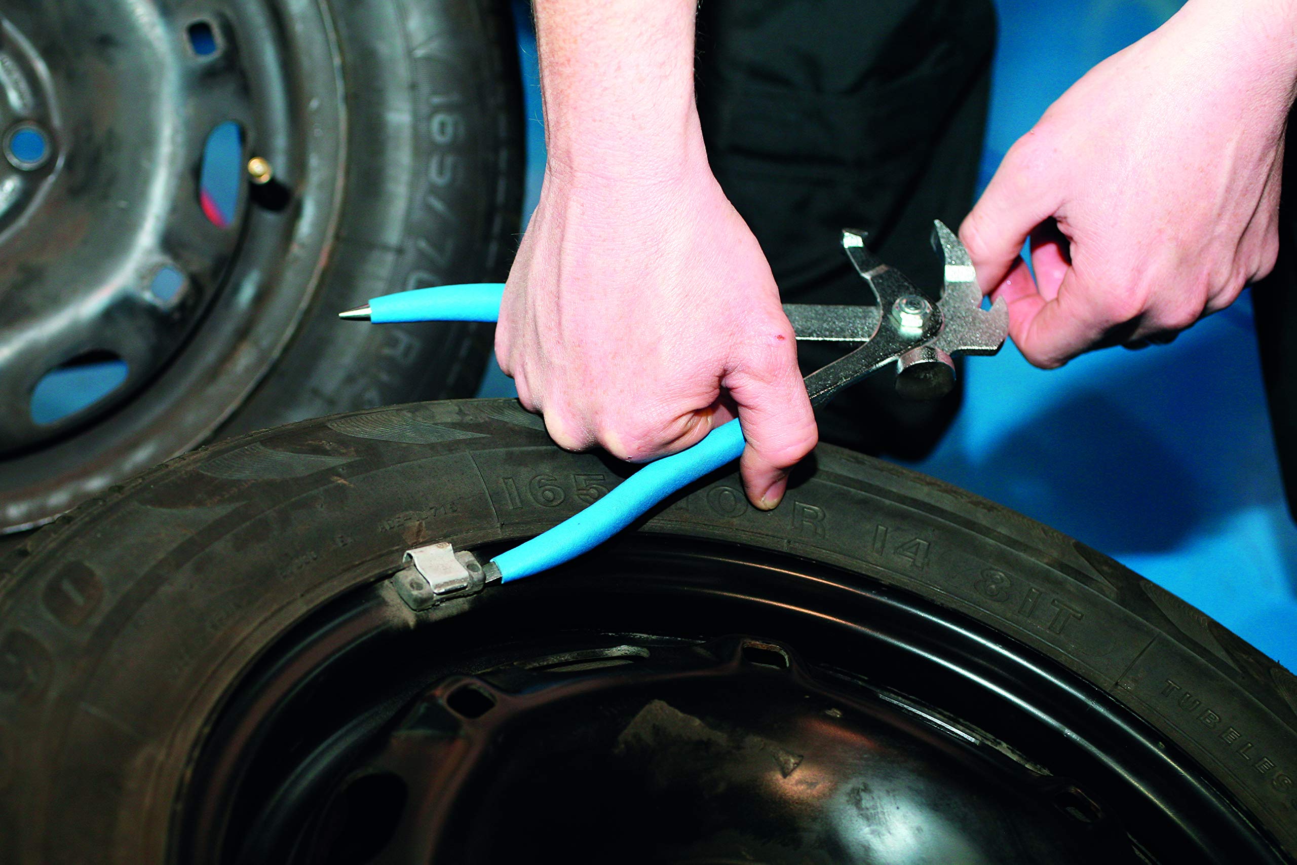 Laser 5620 Wheel Weight Pliers - Professional Tire Balancing Tool for Auto Repair & Maintenance - Perfect for Mechanics, DIY Enthusiasts & Tire Shops