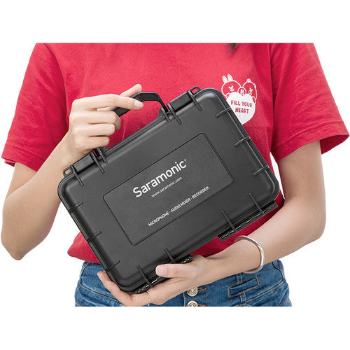 Saramonic SR C6 Waterproof Dustproof Carry Case for Microphones - Perfect for Travel, Studio & Outdoor Recording