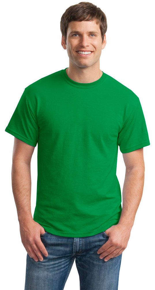 Gildan Men's G800 Heavy Cotton T-Shirt - Soft Comfortable Crewneck Tee for Casual Wear, Workouts & Everyday Use