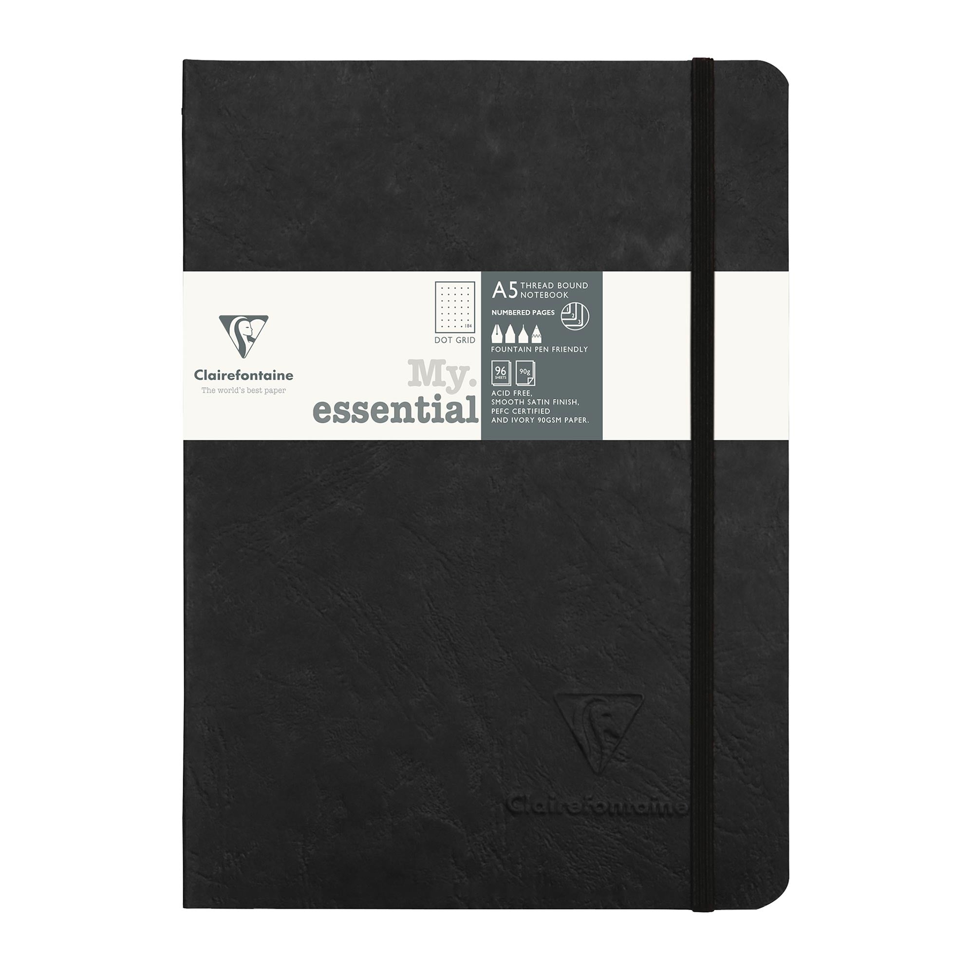 Premium A5 Dot Grid Notebook - Stitch Bound, 160 Pages for Journaling, Sketching & Note Taking - Perfect for Bullet Journal, Planner & Creative Writing