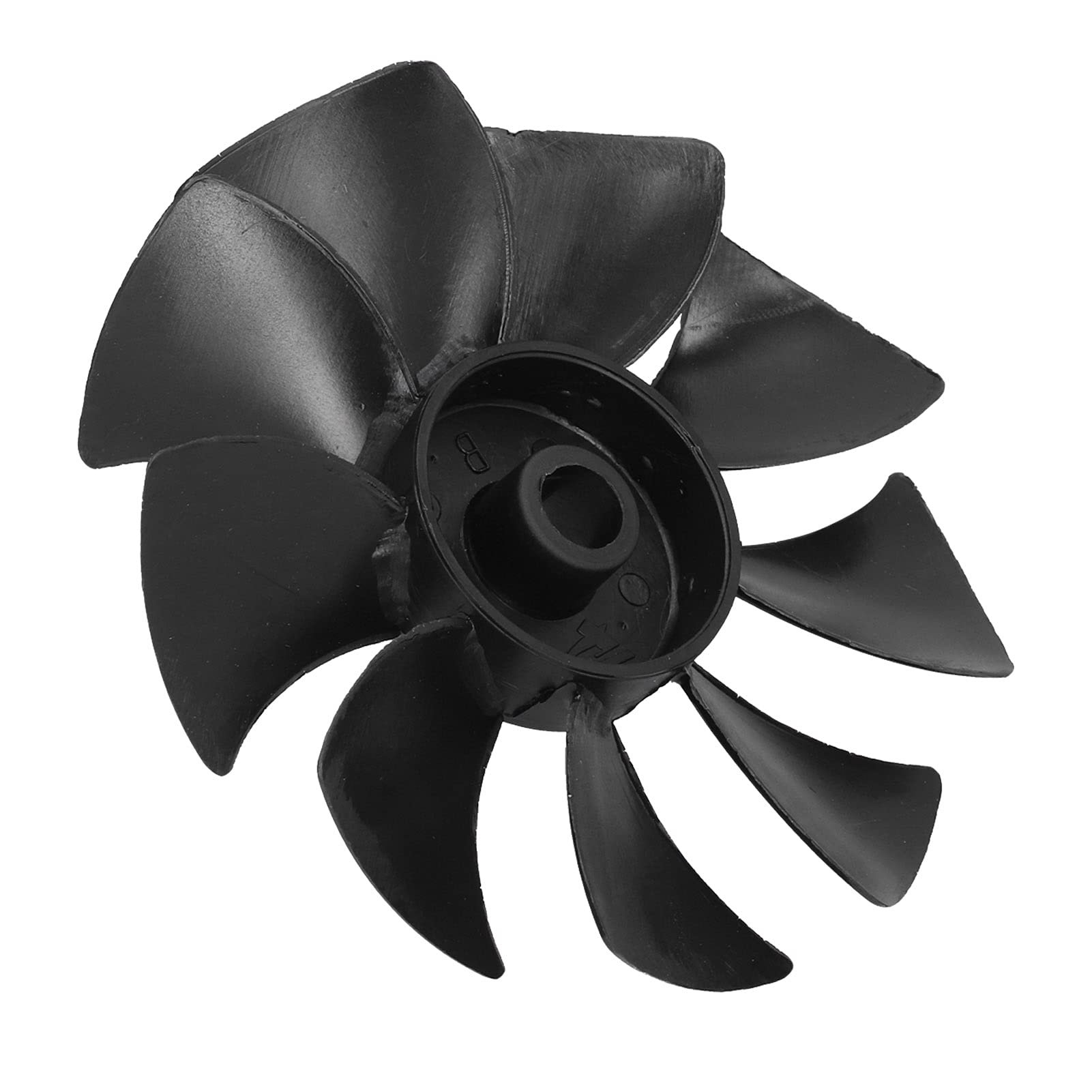 Low Noise ABS Motor Blades - 3D Curved Propeller Replacement Fan for Air Compressor Pumps | Durable Cooling Accessories for Workshop & Industrial Use