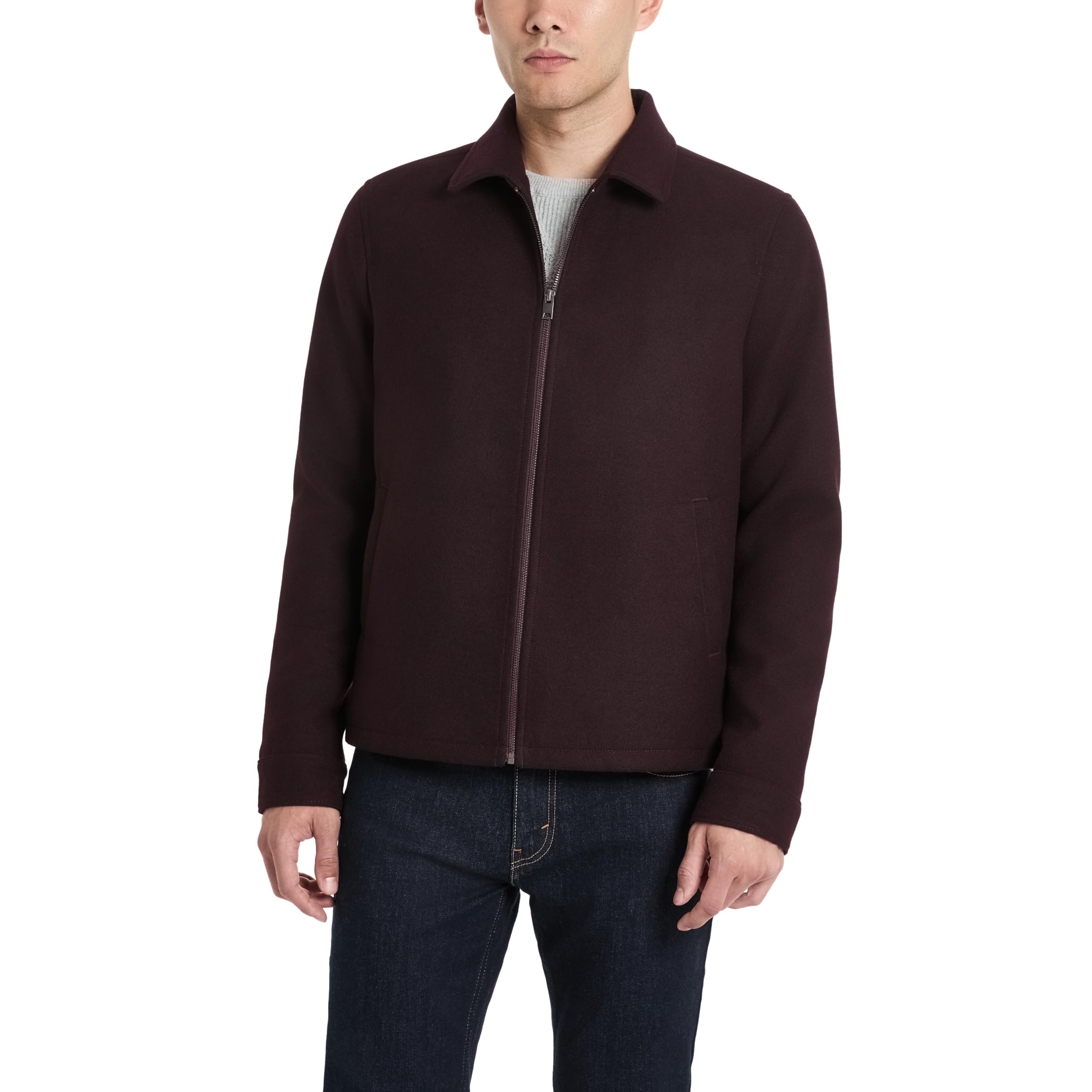 Van Heusen Men's Trudy Casual Trucker Jacket - Lightweight Denim Jacket for Men, Comfortable & Stylish - Perfect for Outdoor Activities, Casual Wear & Layering