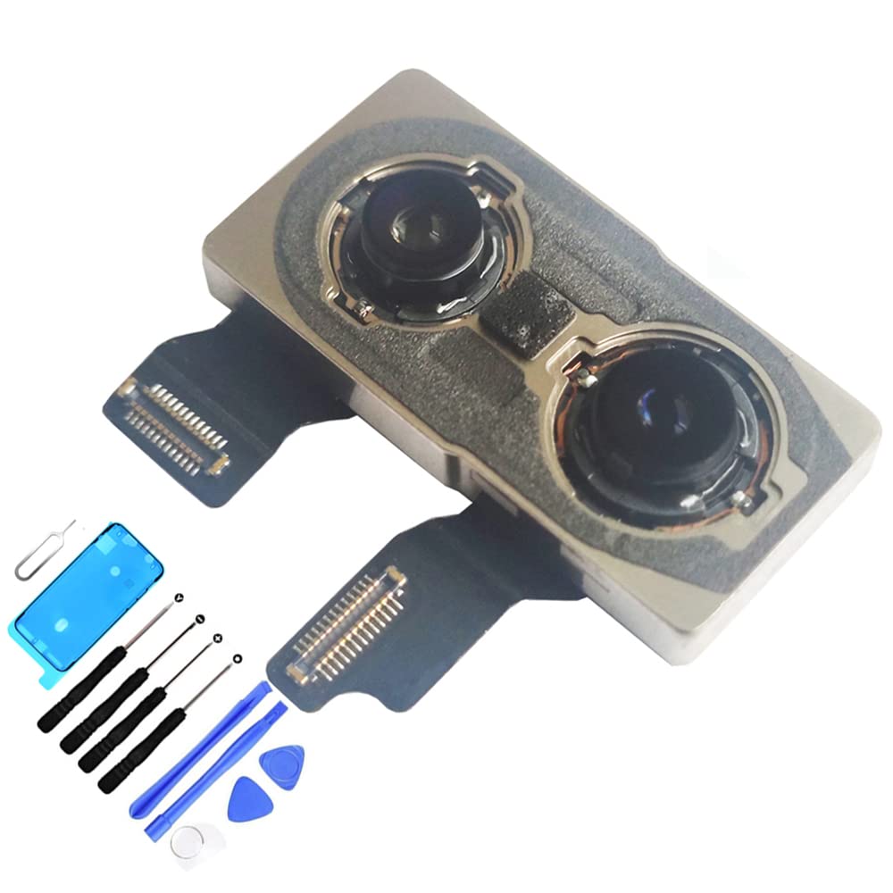 12MP Autofocus Rear Camera for iPhone XS & XS Max - Reverse Camera with Portrait Mode, Repair Tools & Waterproof Glue | Perfect for DIY Phone Repairs & Car Reverse Parking Assistance