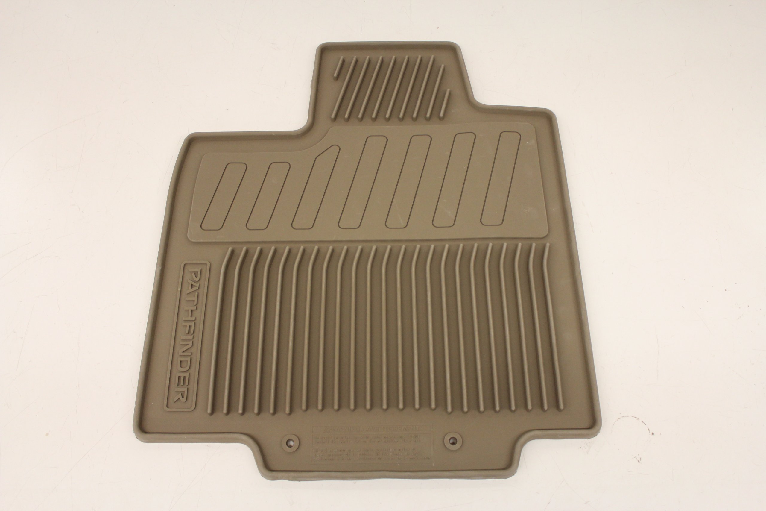 Genuine Nissan Custom Fit All-Weather Floor Mats - Almond Beige - Perfect for Trucks, SUVs & Sedans - Durable Protection Against Mud, Snow & Spills