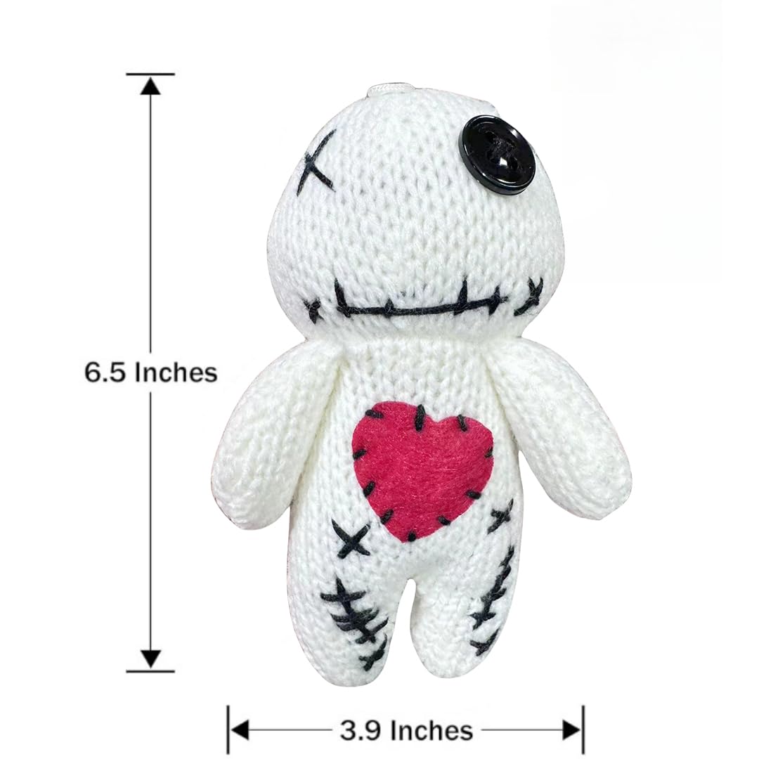 Revenge Voodoo Doll Keychain - DIY Knitting Pattern for Home & Outdoor Decor