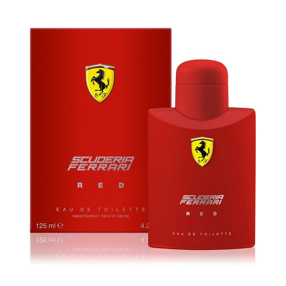 Ferrari Red EDT Spray for Men - Premium Cologne Fragrance - Sporty & Elegant Scent for Daily Wear, Office & Night Out