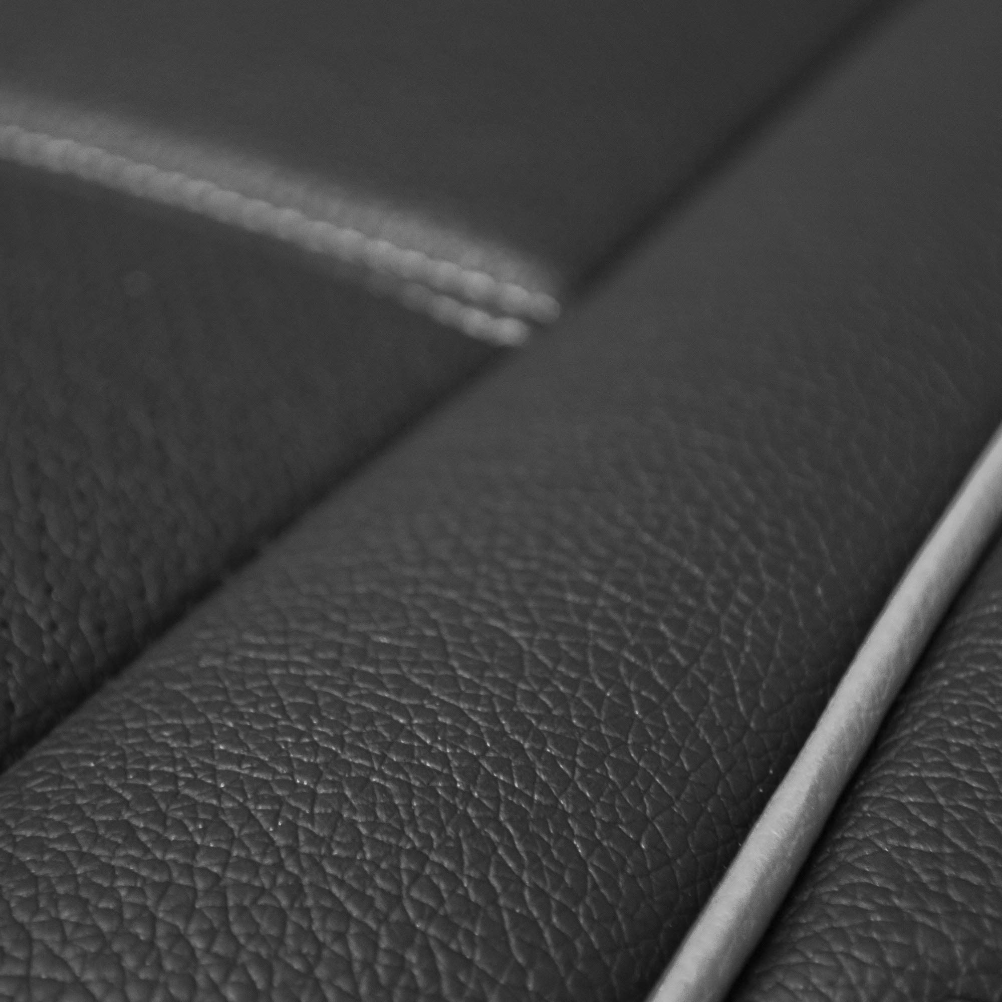 Universal Faux Leather Car Seat Cover - Split Bench Fit for SUV, Sedan, Van - Gray Interior Upgrade