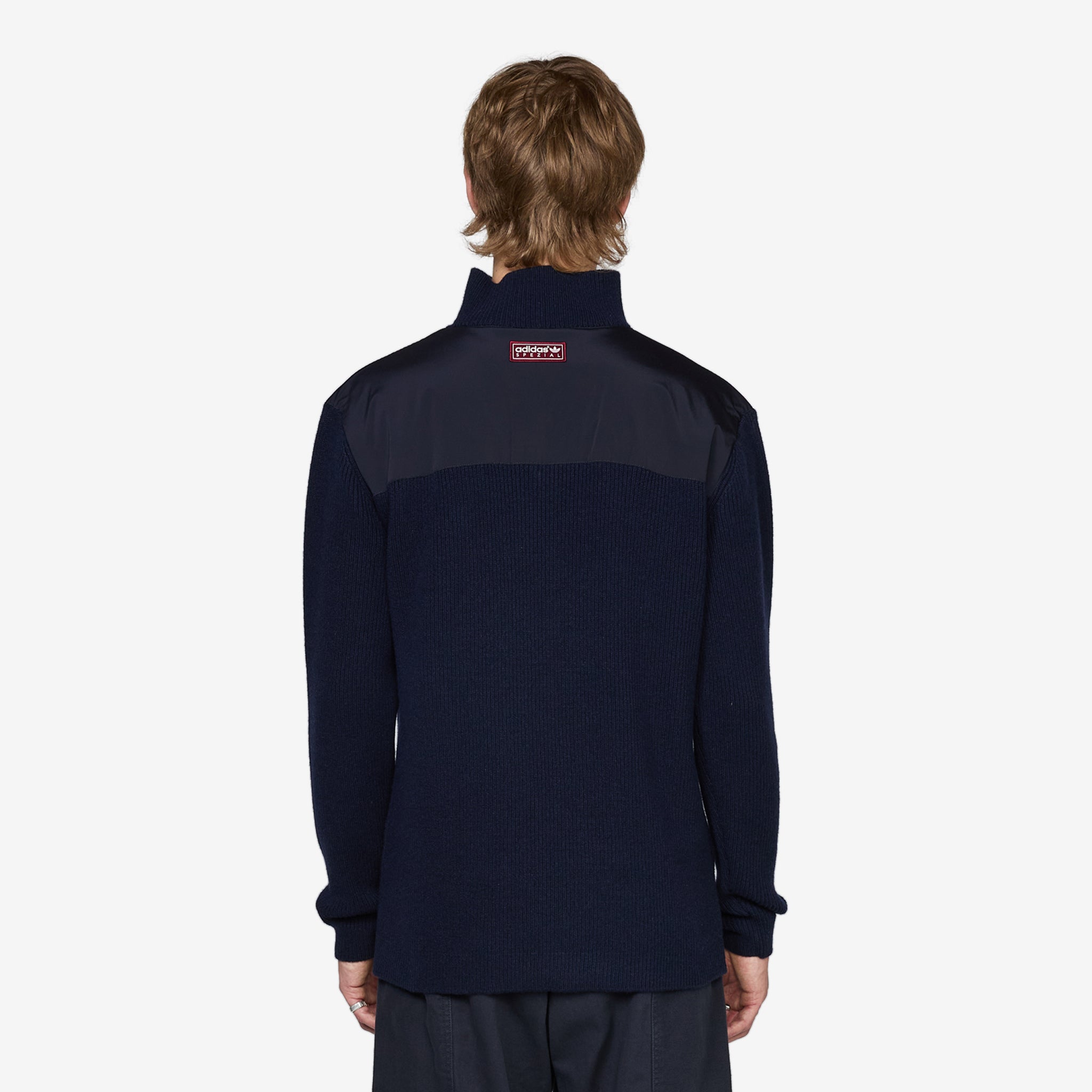 C.P. Company x SPZL Men's Half Zip Sweatshirt - Night Blue Pullover Hoodie for Streetwear & Casual Outfits | Gym, Travel & Everyday Wear