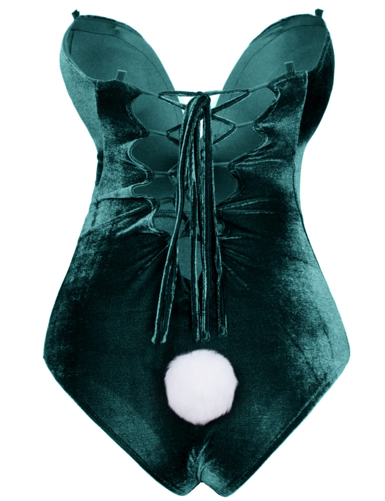 Anime Women's Bunny Costume - Full Bodysuit with Headband & Stockings Set for Halloween Cosplay & Party Outfits | Perfect for Anime Conventions, Themed Parties & Costume Events