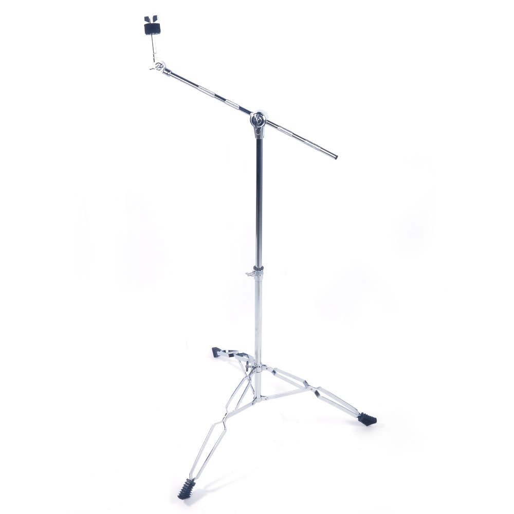 Adjustable Hi-Hat Cymbal Stand with Double Tom Drum Mount - Professional Drum Pedal Control for Drummers | Perfect for Live Performances, Studio Recording & Drum Practice
