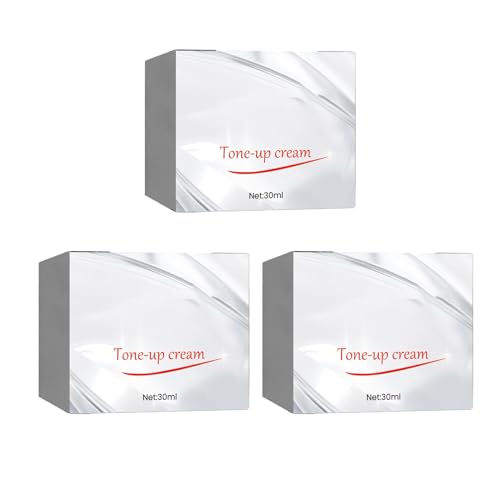 3-Pack Hydrating & Firming Face Cream - Lightweight Moisturizer for Even Skin Tone, No Whitening, Natural Concealer | Daily Skincare for Dry & Sensitive Skin