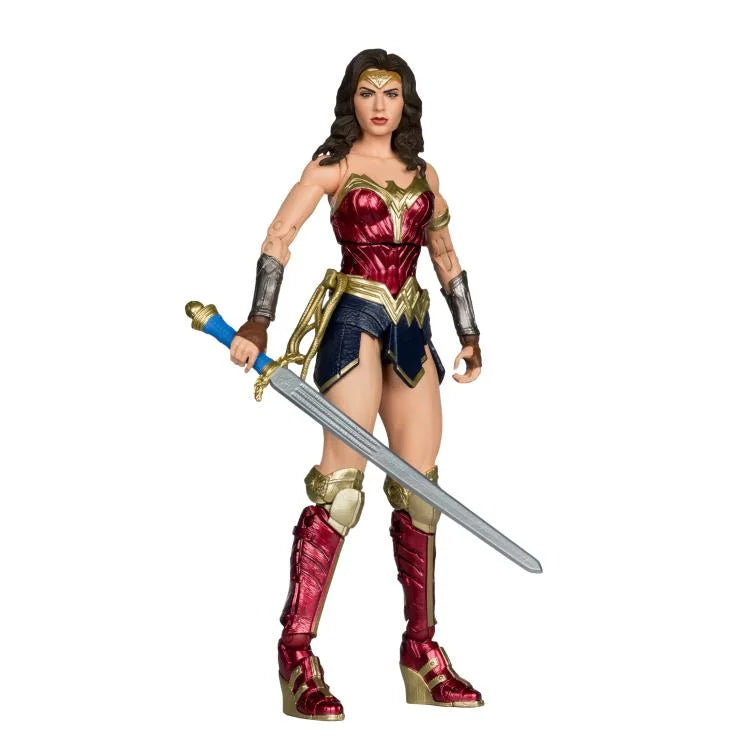 Wonder Woman Batman v Superman: Dawn of Justice DC Multiverse 7-Inch Action Figure - Collectible Movie Character Toy for Fans & Display