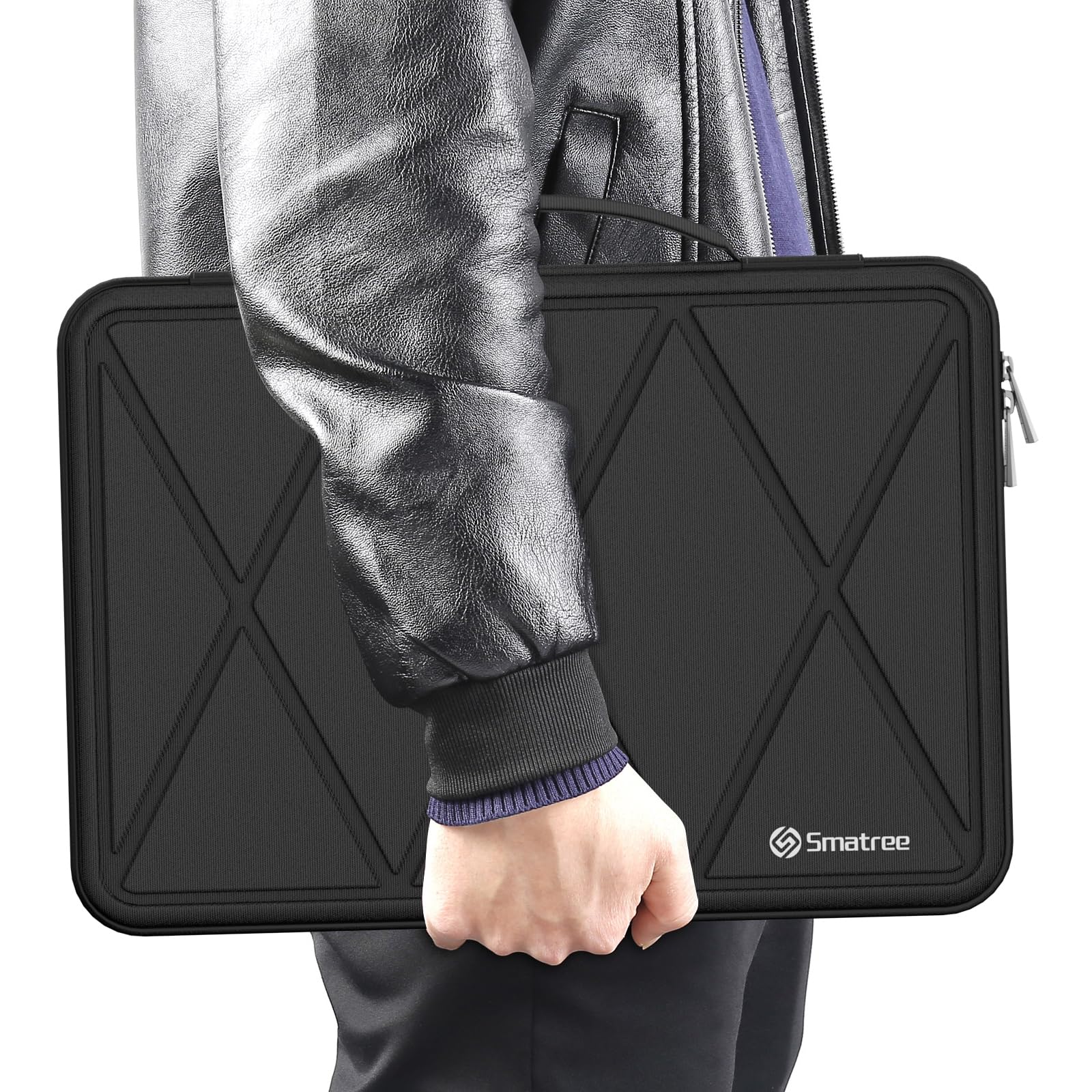 Smatree Hard EVA Protective Laptop Sleeve Case for ASUS 15.6 Inch - Waterproof Shockproof Lightweight Laptop Bag for Travel, School, Office & Business Use