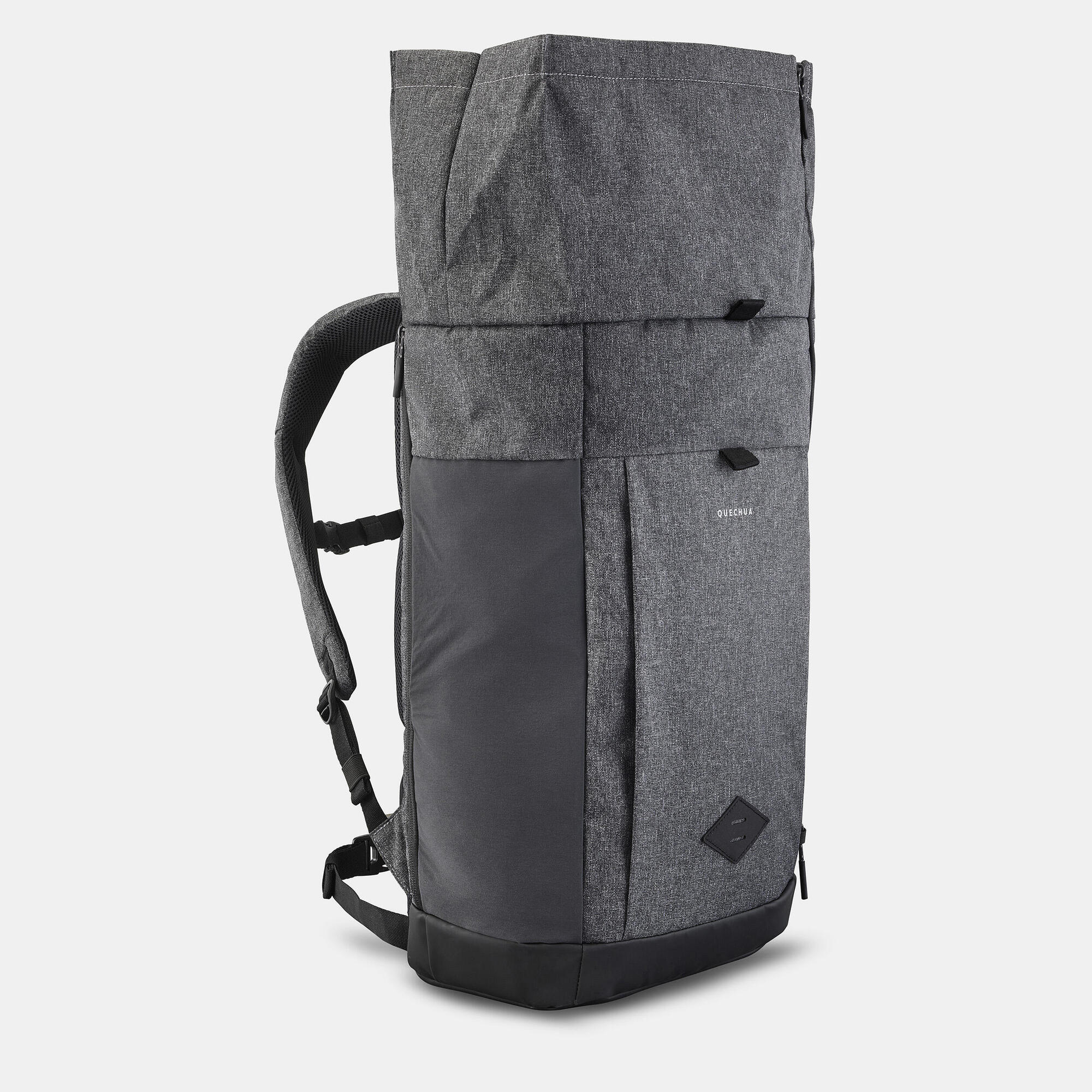 Quechua NH Escape 500 32L Rolltop Waterproof Hiking Backpack - Lightweight & Durable for Outdoor Adventures, Travel & Daily Commute