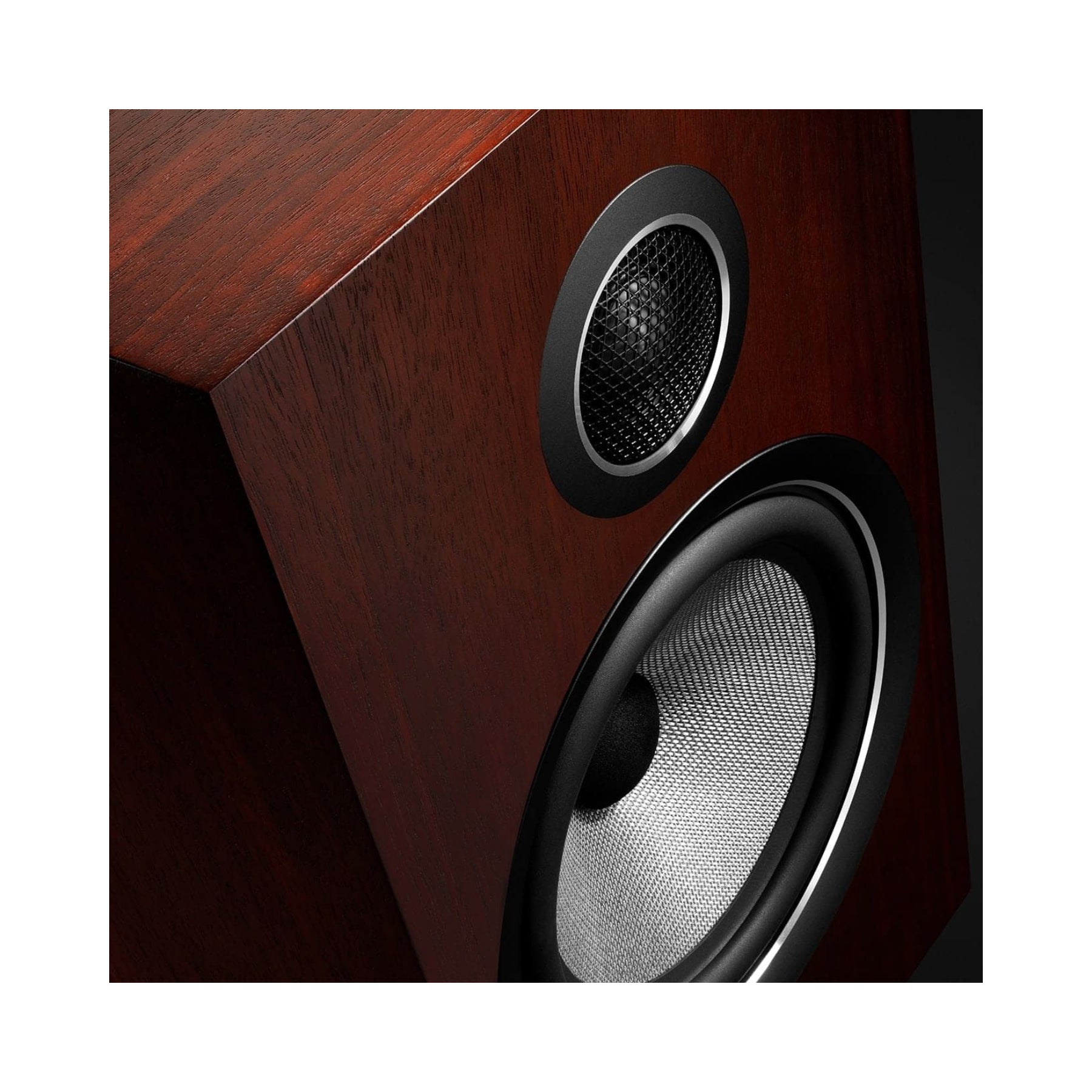 Bowers & Wilkins 706 S2 Bookshelf Speakers (Rosenut) - Premium Hi-Fi Audio for Home Theater & Music Listening - Open Box Clearance Sale