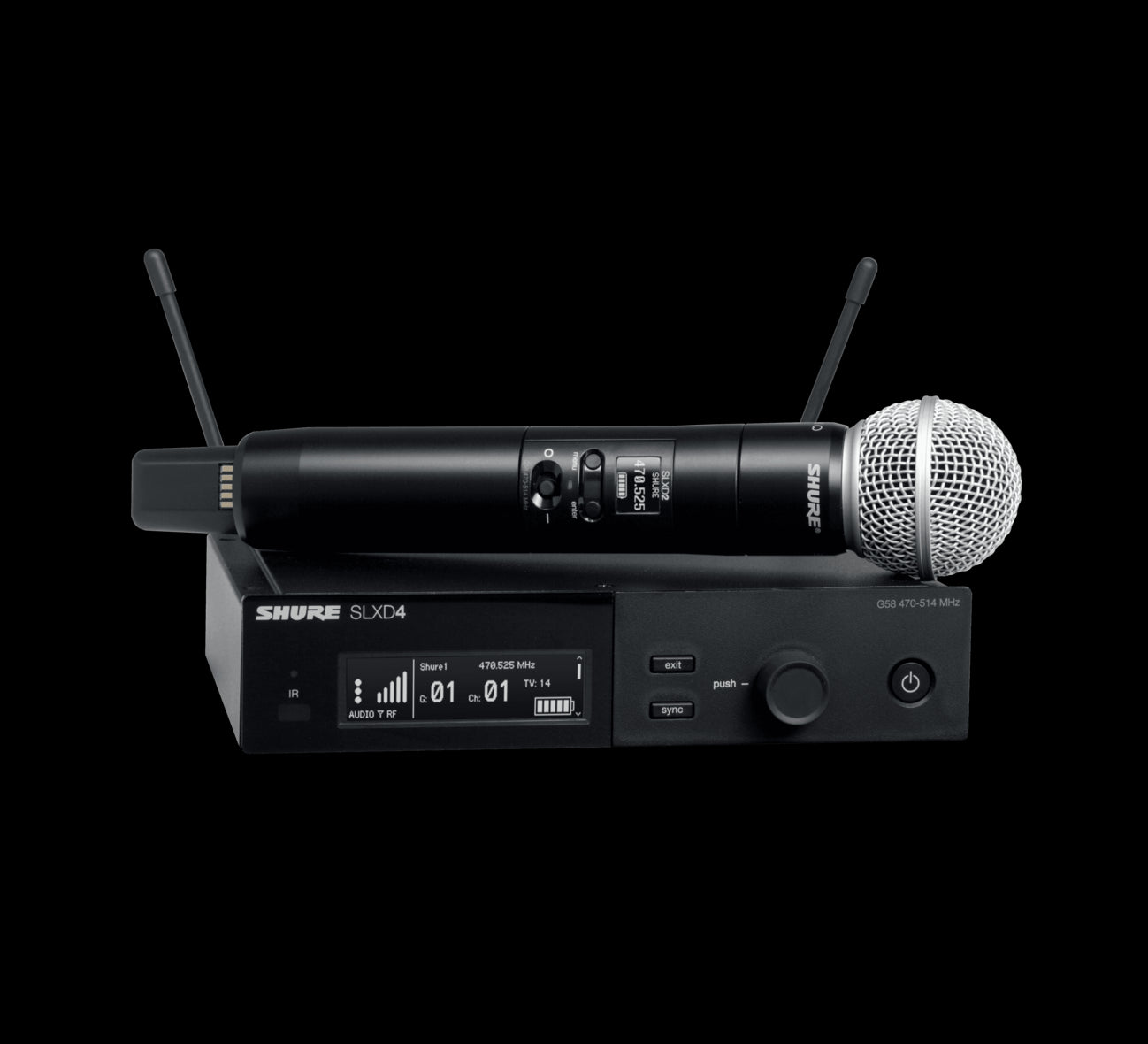 Shure SM58 Dynamic Vocal Microphone - Professional Cardioid Mic for Live Performances & Studio Recording - Perfect for Singers, Podcasters & Public Speakers