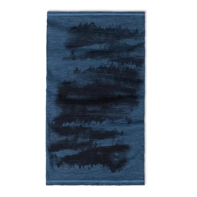 BUFF Merino Lightweight Prints Matewa Tempest Wool Neck Gaiter - Breathable, Moisture-Wicking for Hiking, Running & Outdoor Activities