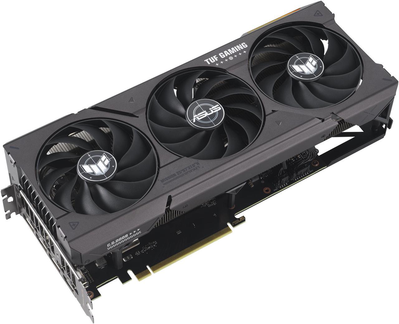 ASUS TUF Gaming GeForce RTX 4060 Ti OC Edition 8GB GDDR6 Graphics Card - PCIe 4.0, DLSS 3, HDMI 2.1a, DisplayPort 1.4a - Perfect for 1440p Gaming, VR & Content Creation