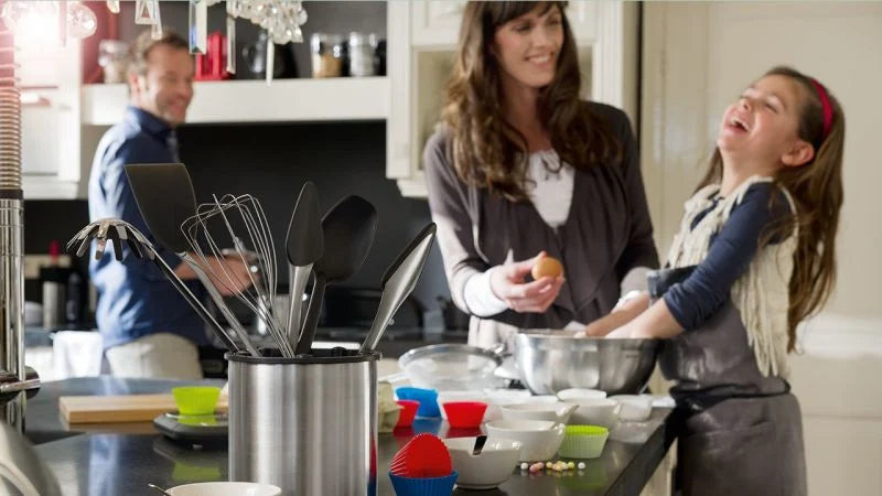 Premium Kitchen Gadget & Utensil Organizer - Space Saving Drawer & Countertop Storage Solution for Home & Office