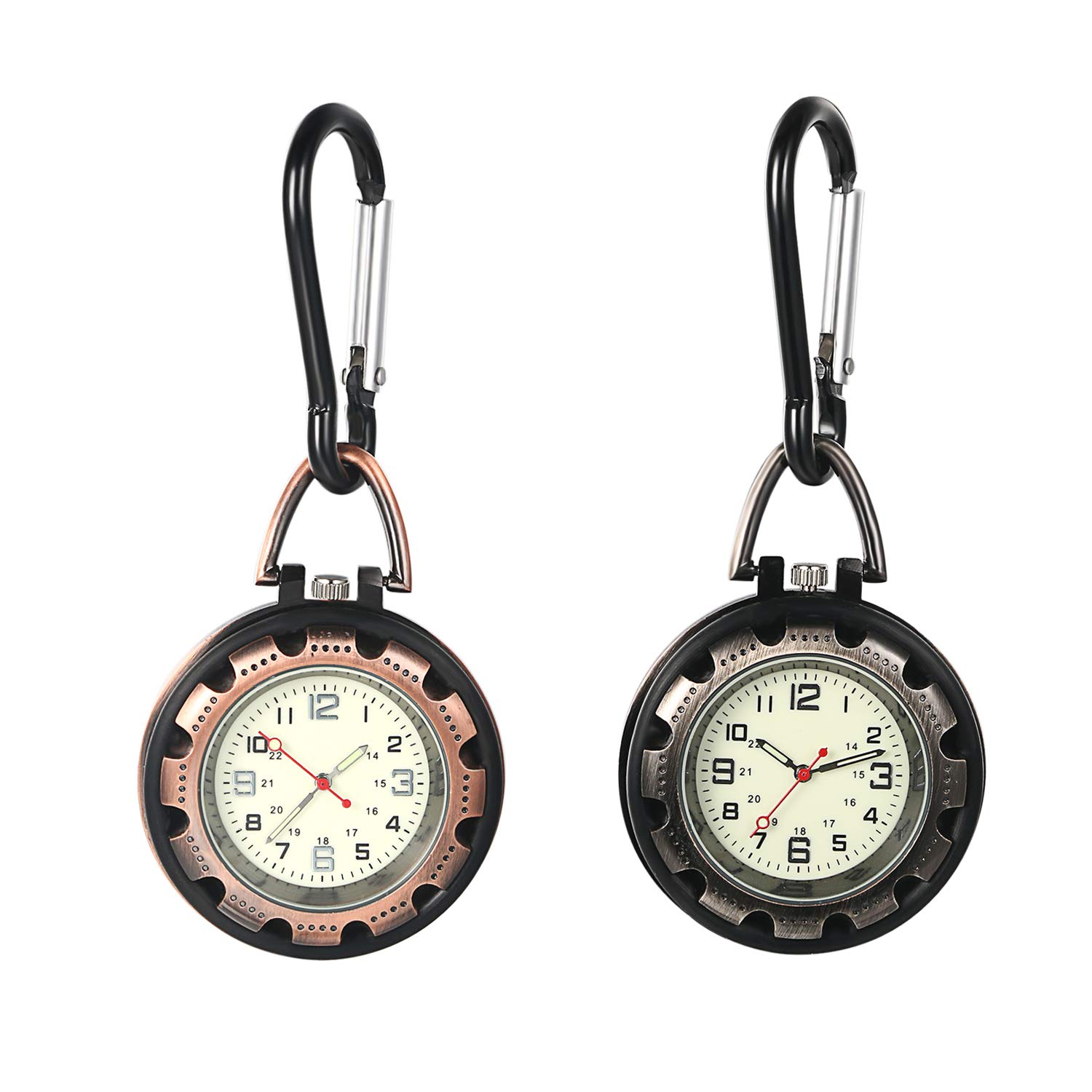 Clip-on Quartz Watch for Men & Women - Outdoor, Rock Climbing, Gifts