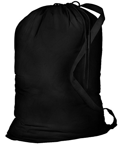 6 Pack Large Cotton Laundry Bags - Durable Wash Bags for Travel, College Dorm, Gym & Delicate Clothes