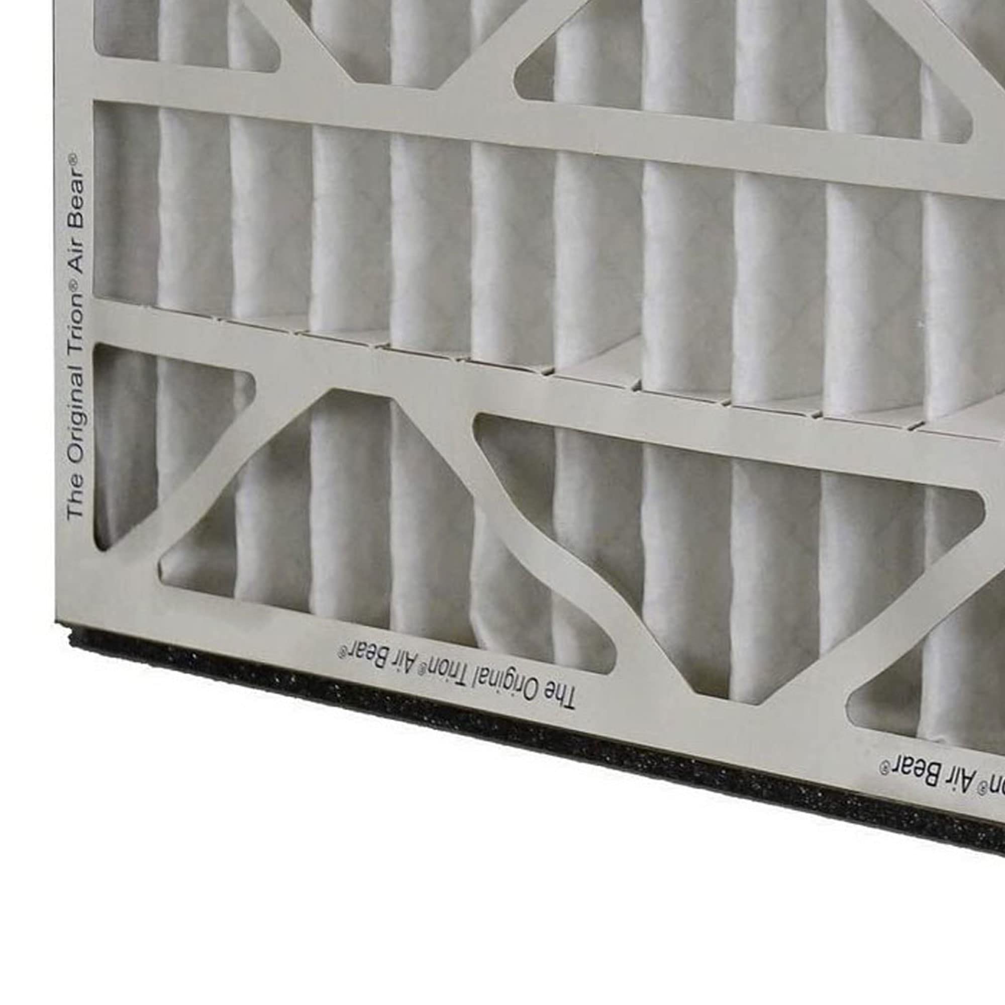 Trion 255649-101 Air Bear 16x25x3 Inch MERV 8 Replacement Air Filters (6 Pack) - Compatible with Air Bear Supreme, Right Angle & Cub Air Purifiers - Perfect for Home, Office & HVAC Systems