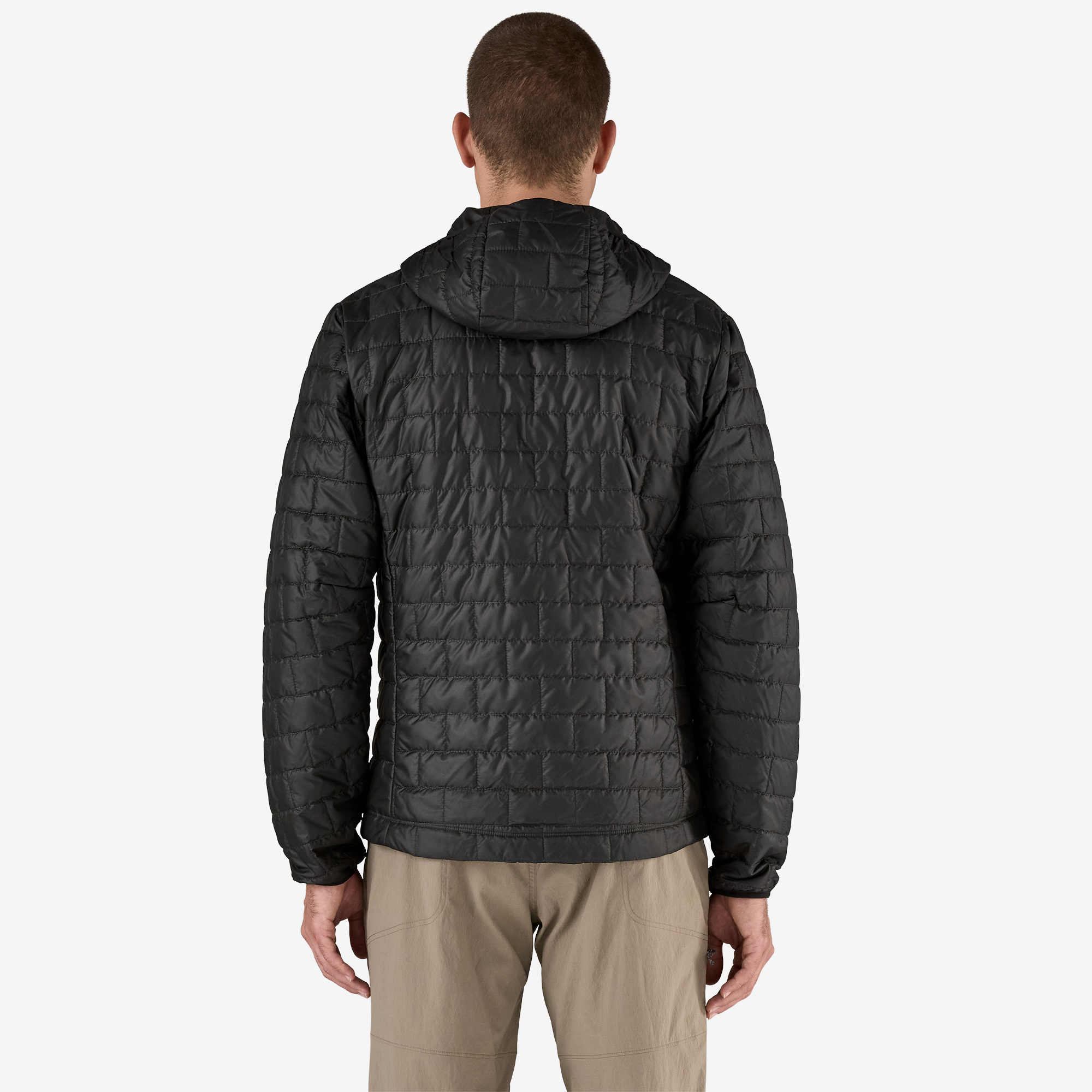 Men's Nano Puff® Hoody - Lightweight Insulated Jacket for Outdoor Activities | Water-Resistant Winter Coat for Hiking, Camping & Everyday Wear