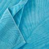 Turquoise/Teal Palm Leaf & Stripe