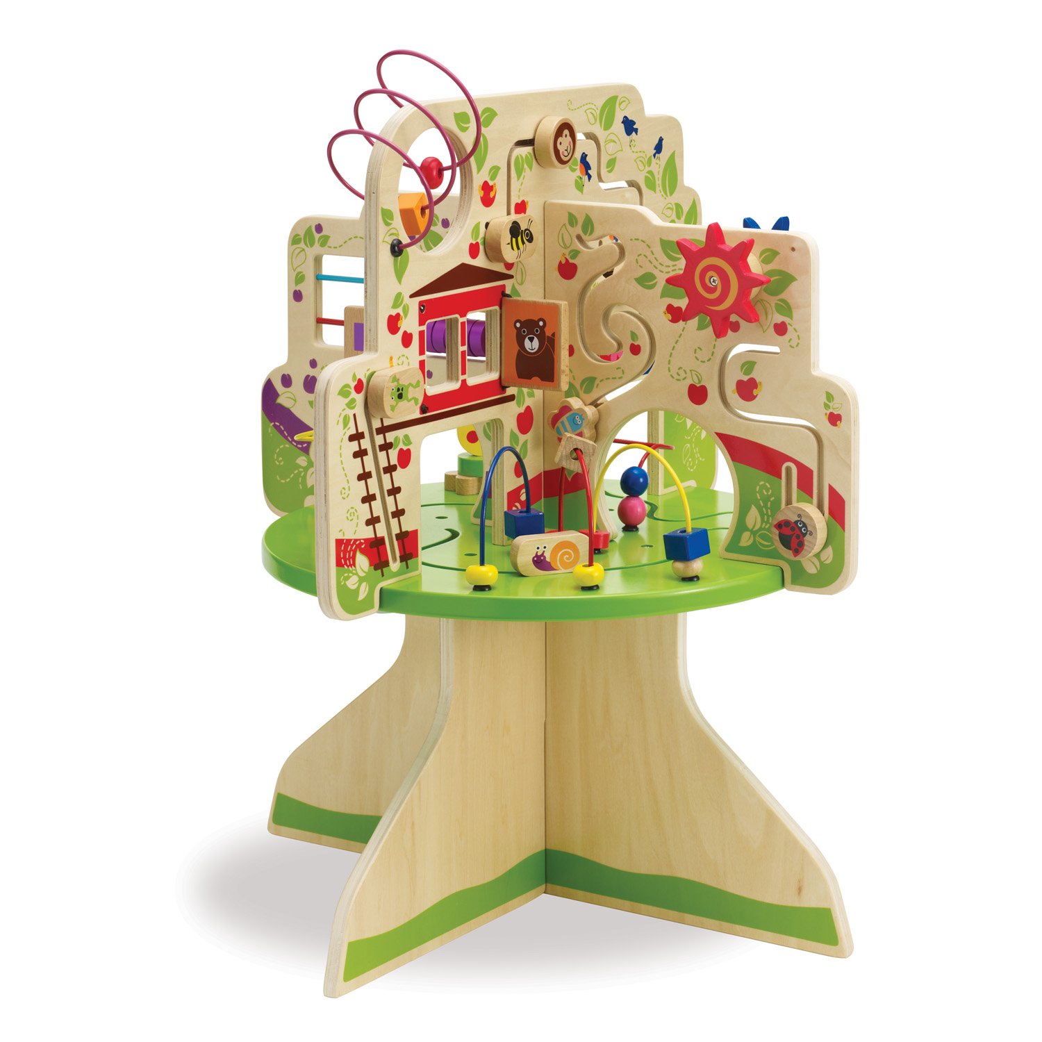 Manhattan Toy Tree Top Adventure Activity Center - Interactive Baby Play Gym with Lights & Sounds - Perfect for Tummy Time & Early Learning Development