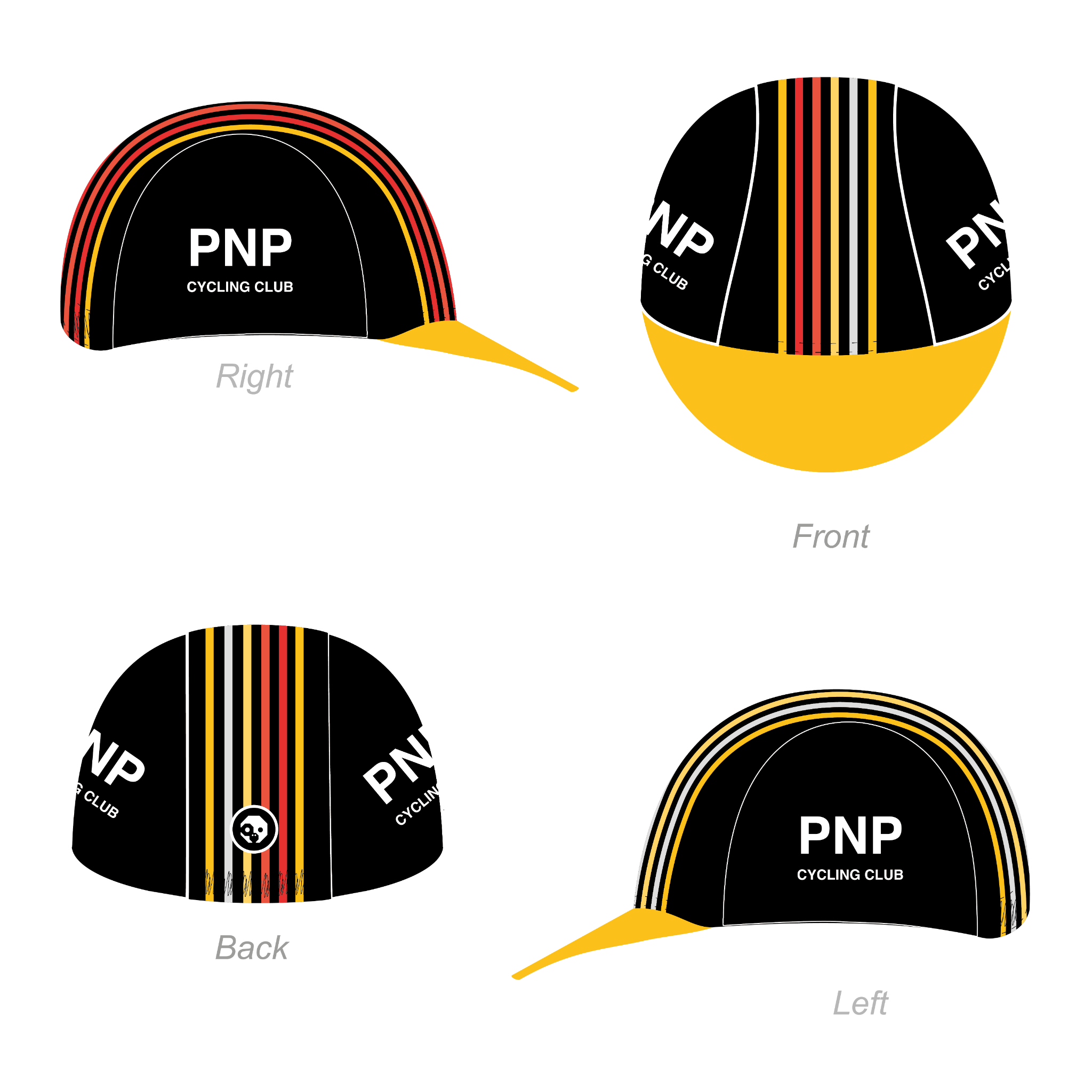 2023 PNP Cycling Cap - Lightweight Breathable Bike Hat for Men & Women - Perfect for Road, Mountain & Commuter Cycling - Outdoor Sports & Active Lifestyle Accessory
