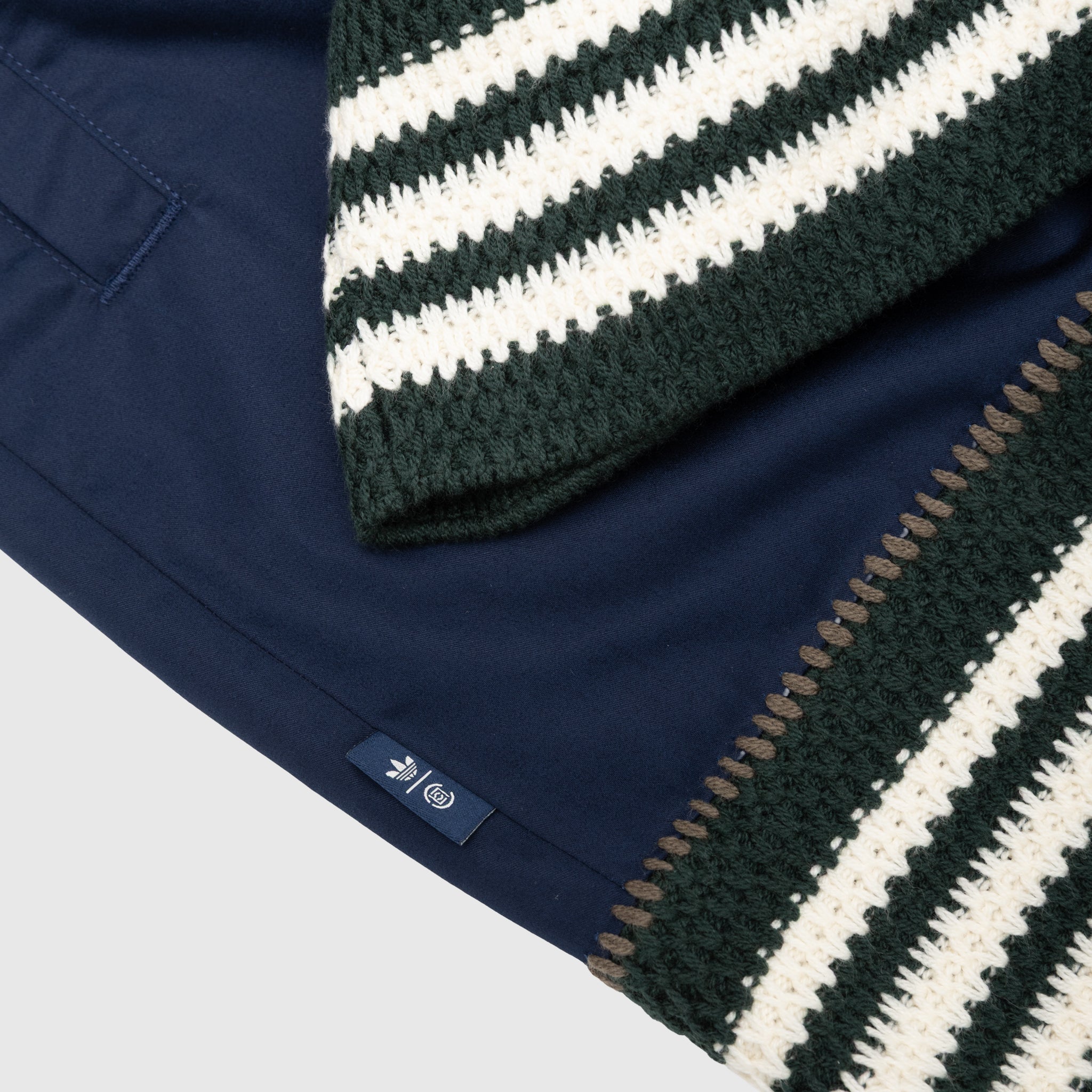 KNIT SHORTS X CLOT BY EDISON CHEN - Stylish Cotton Knit Shorts for Men | Casual Summer Wear, Lounge & Street Fashion