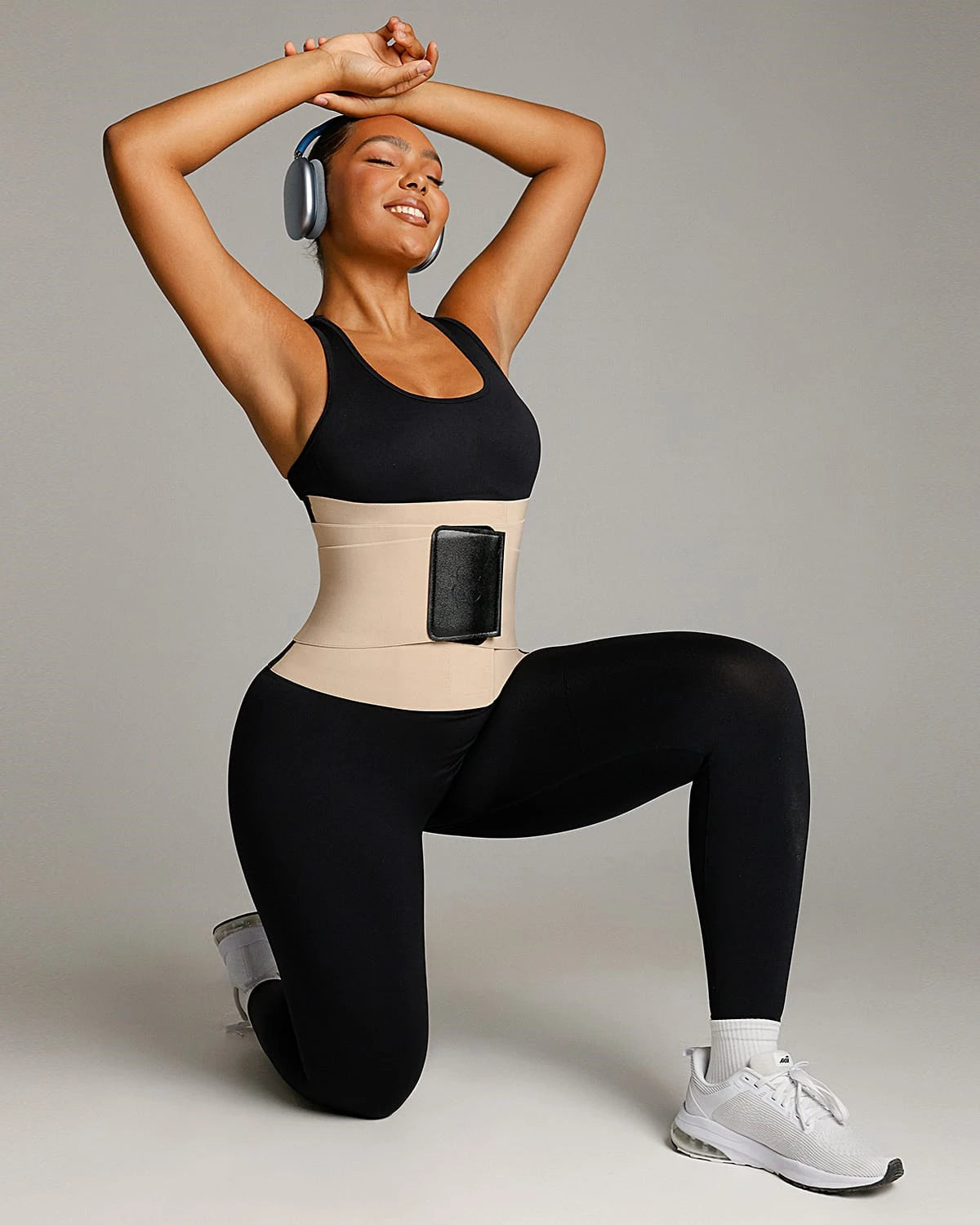 NeoSweat® Triple Compression Latex Waist Trainer for Women - Slimming Corset for Tummy Control, Postpartum Recovery & Workout - Perfect for Waist Training, Gym & Special Occasions