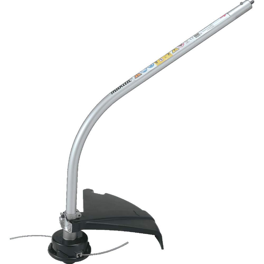 Makita ER400MP Curved Shaft String Trimmer Attachment - Compatible with Couple Shaft Trimmers - Perfect for Lawn Care, Landscaping & Garden Maintenance