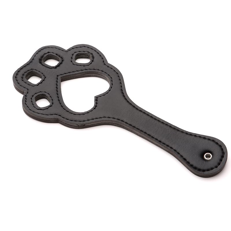 10.4 Inch Faux Leather BDSM Spanking Paddle - Adult Sex Toy for Couples, Sensual Play & BDSM Punishment - Perfect for Roleplay, Cosplay & Sensual Bondage Scenes