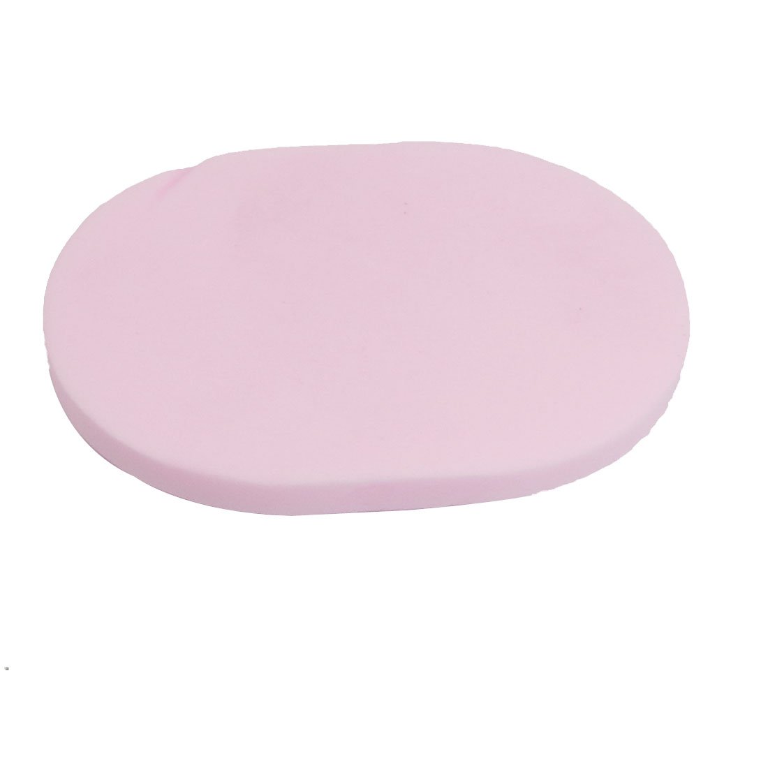 Soft Sponge Oval Makeup Puff for Face Washing & Cleansing - 2 Pack Pink Beauty Tools | Gentle Exfoliation for Daily Skincare Routine