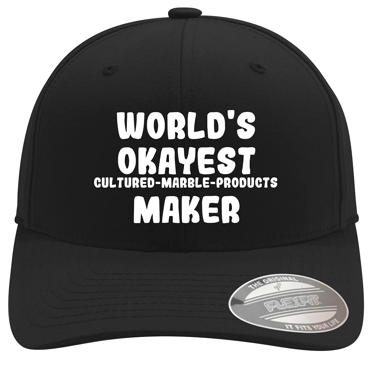 Premium Soft Flexfit Baseball Cap - Comfortable & Adjustable Cultured-Marble-Products Hat for Men & Women - Perfect for Outdoor Sports, Casual Wear & Gifts