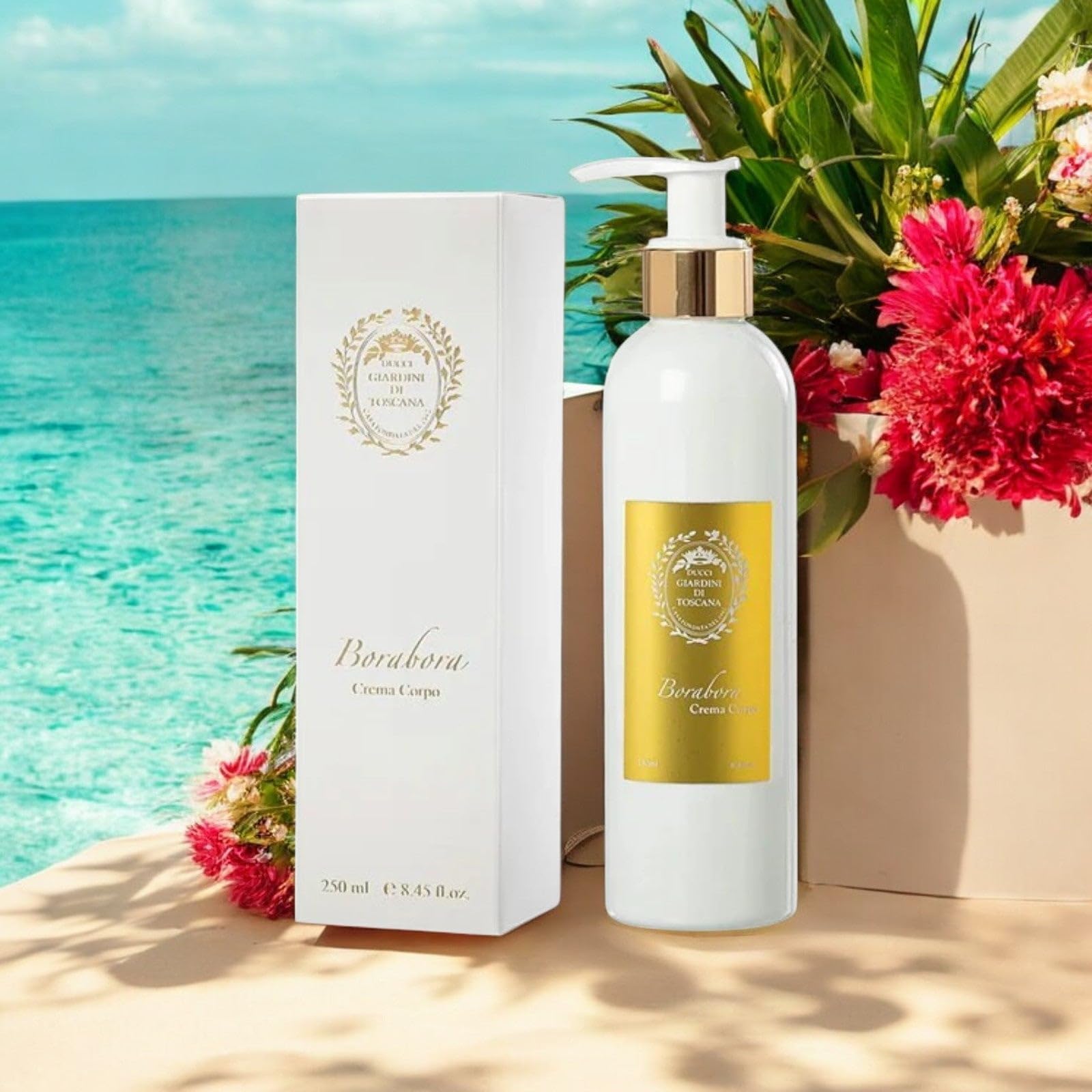 Bora Bora Unisex Body Cream - 8.45 oz Hydrating Moisturizer for Dry Skin | Perfect for Daily Use & Spa Nights