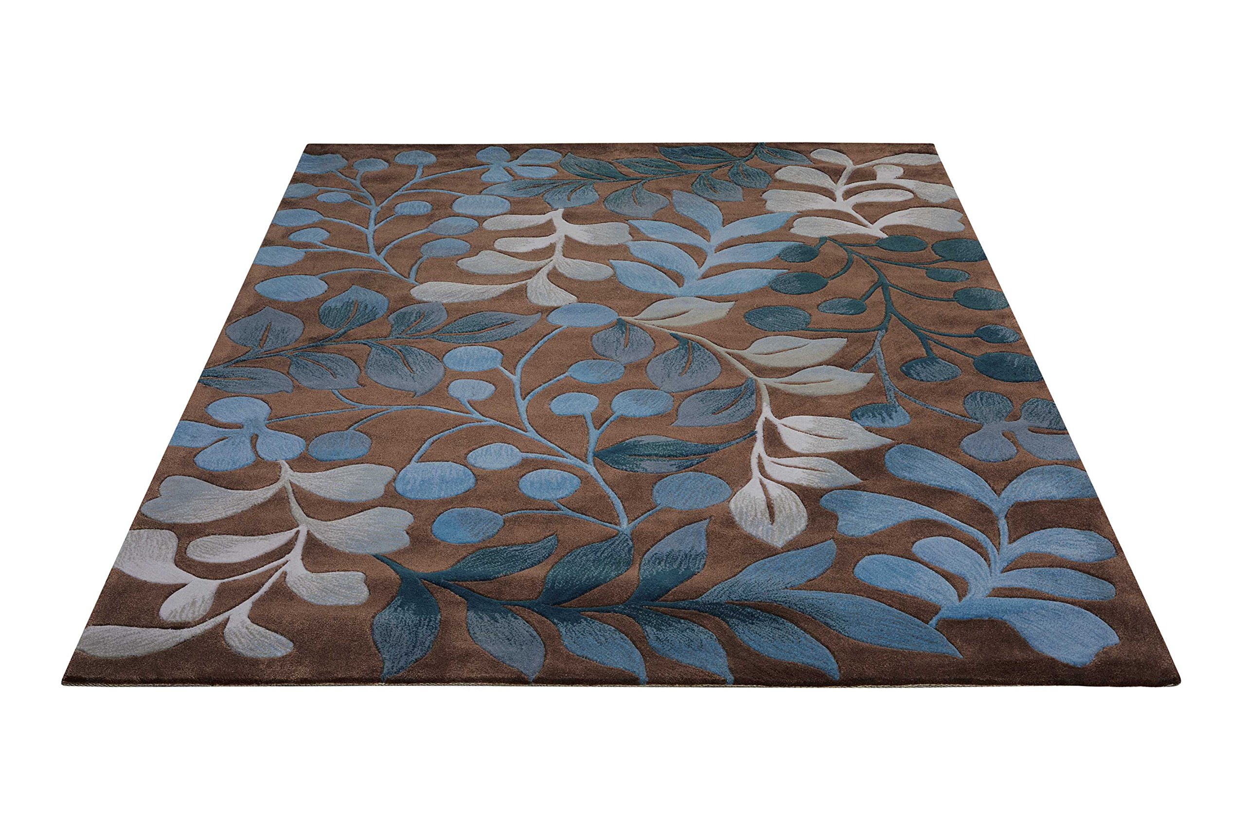 Nourison Contour Botanical Mocha 3'6