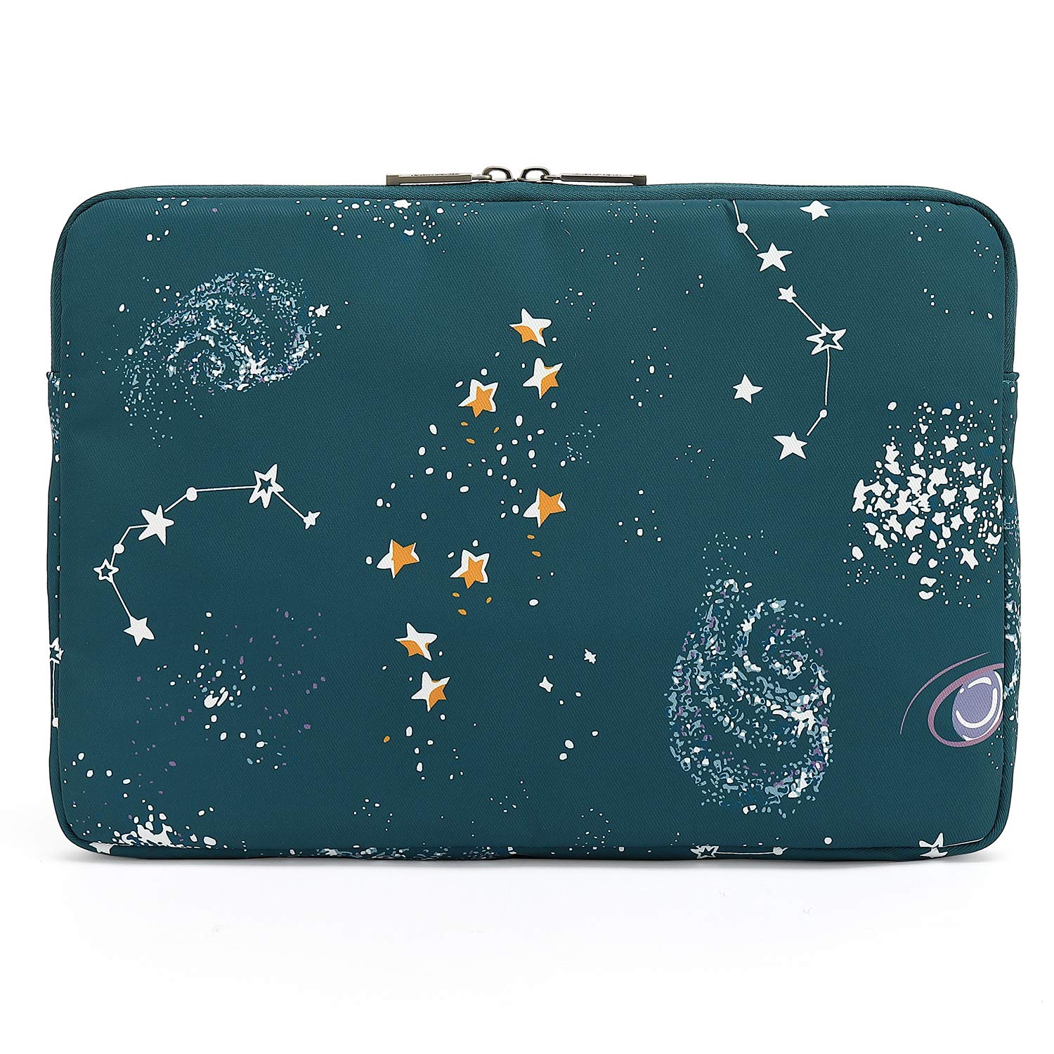 KAYOND 14 Inch Laptop Sleeve for MacBook Pro 15.4 (2017-2020) & 14 Inch Notebook - Water Resistant Shockproof Case with Starry Sky Design - Perfect for Office, Travel & School (Fits 14-14.1 Inch Laptops)