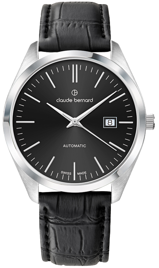 Claude Bernard Classic 80116 3 Hands Swiss Automatic Men's Watch - Luxury Dress Watch for Business, Formal Events & Special Occasions