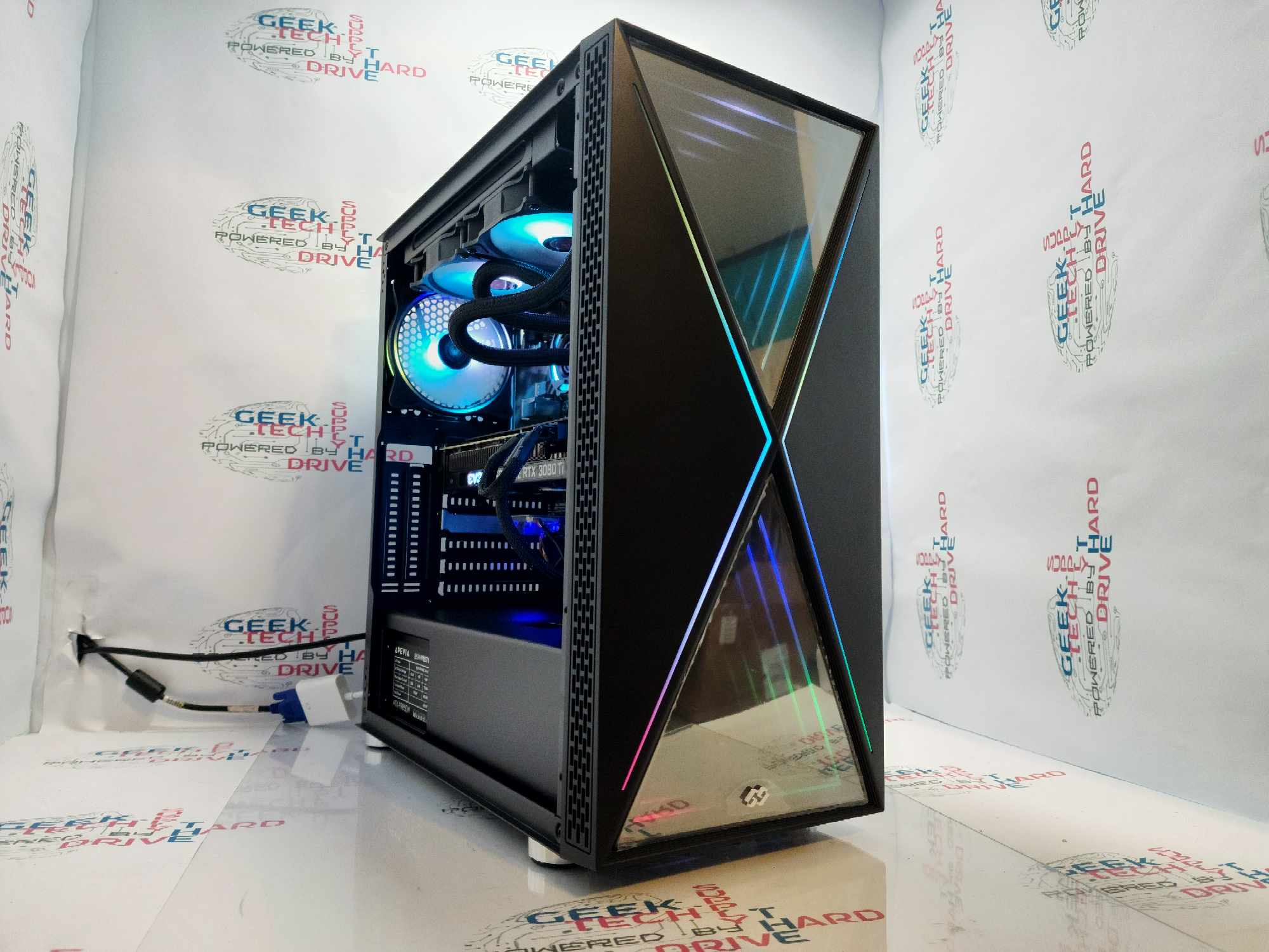 Custom Gaming PC with Intel i9 & NVIDIA GeForce RTX 3080 Ti | 500GB SSD + 1TB HDD | 32GB RAM | High-Performance Desktop Computer for Gaming, Streaming & Content Creation