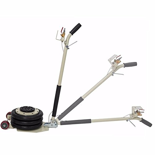 INTBUYING 3 Ton Multi-Angle Height Adjustable Portable Triple Bag Air Jack - Heavy Duty Lifting for Cars, Trucks & SUVs - Ideal for Auto Repair, Tire Changes & Emergency Roadside Assistance