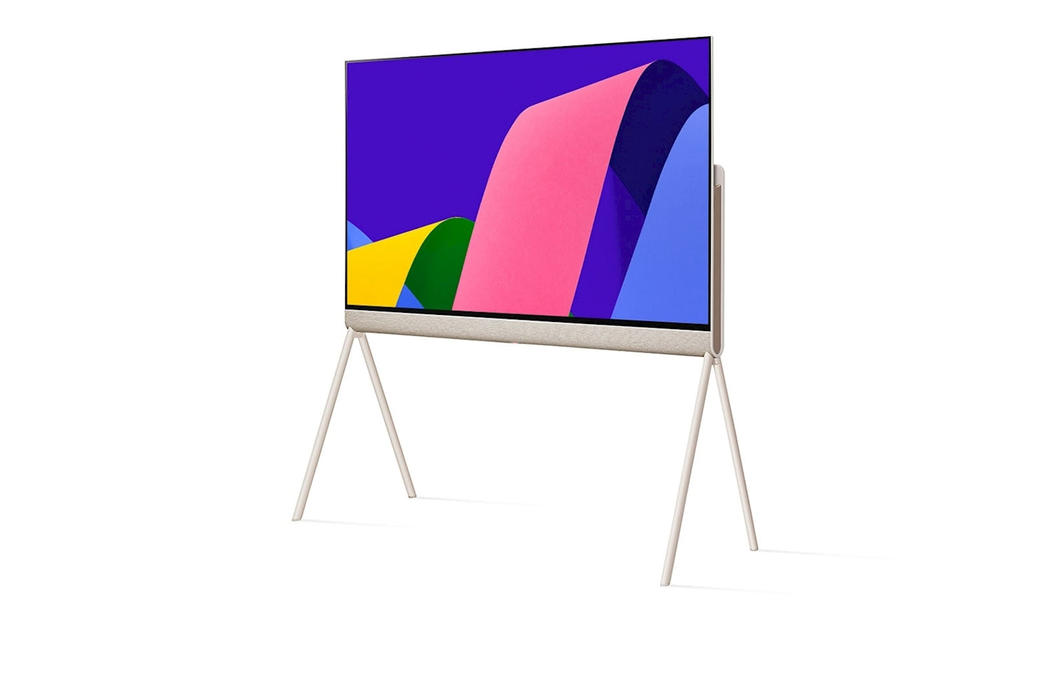 LG 55 Inch OLED Objet Collection Posé 55LX1Q6LA - Ultra-Thin 4K Smart TV with AI ThinQ for Home Theater & Living Room Entertainment