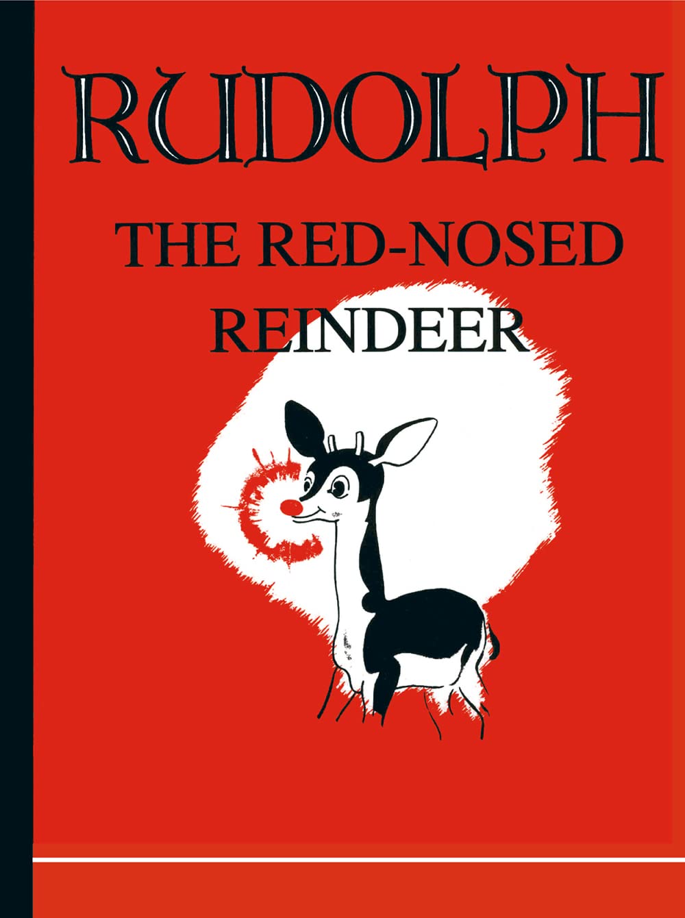 Rudolph the Red-Nosed Reindeer Hardcover Book by Applewood Books - Classic Christmas Story for Kids Holiday Reading & Gift Giving
