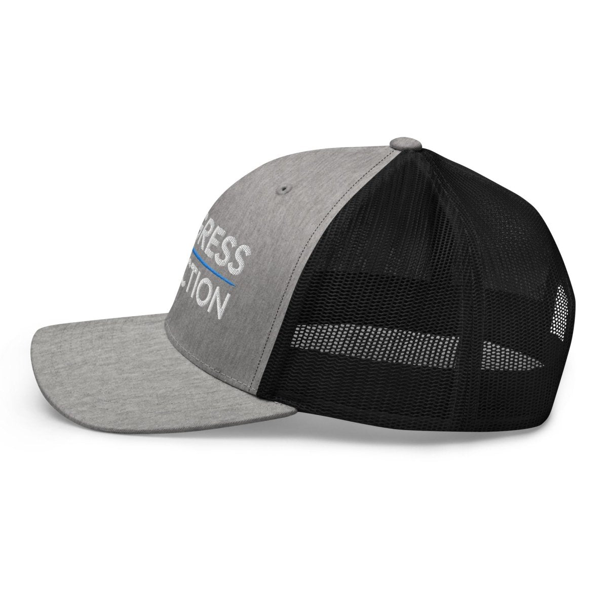 Progress Over Perfection Trucker Hat - Motivational Baseball Cap for Men & Women - Perfect for Gym, Workouts, Running, and Outdoor Activities