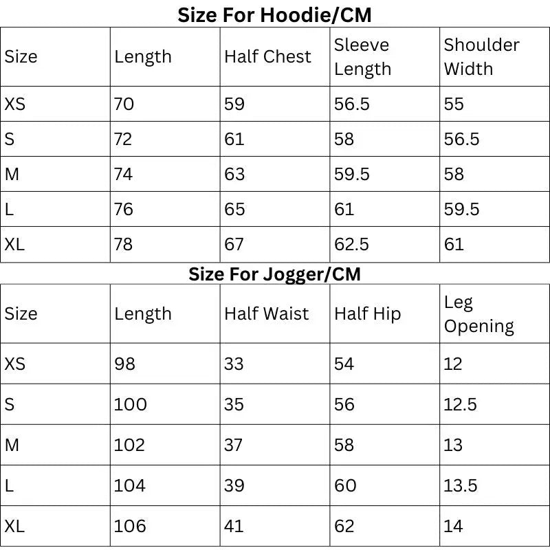 Unisex Fleece Athletic Set - Comfortable Men & Women Tracksuit for Running, Gym & Lounge Wear