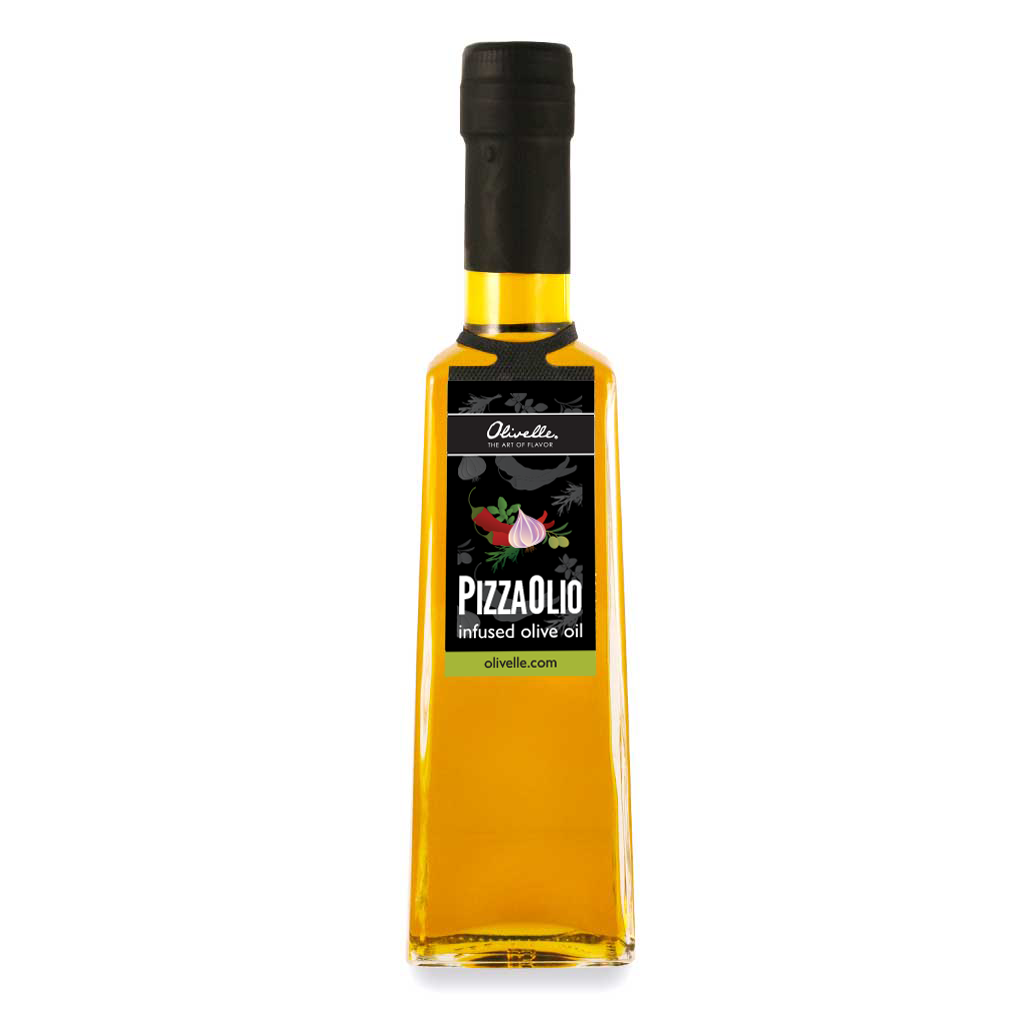 Premium Pizzaolio Infused Olive Oil - Extra Virgin, Cold Pressed, Gourmet Cooking Oil for Pizza, Pasta & Salads | Perfect for Italian Cuisine, Drizzling & Dipping